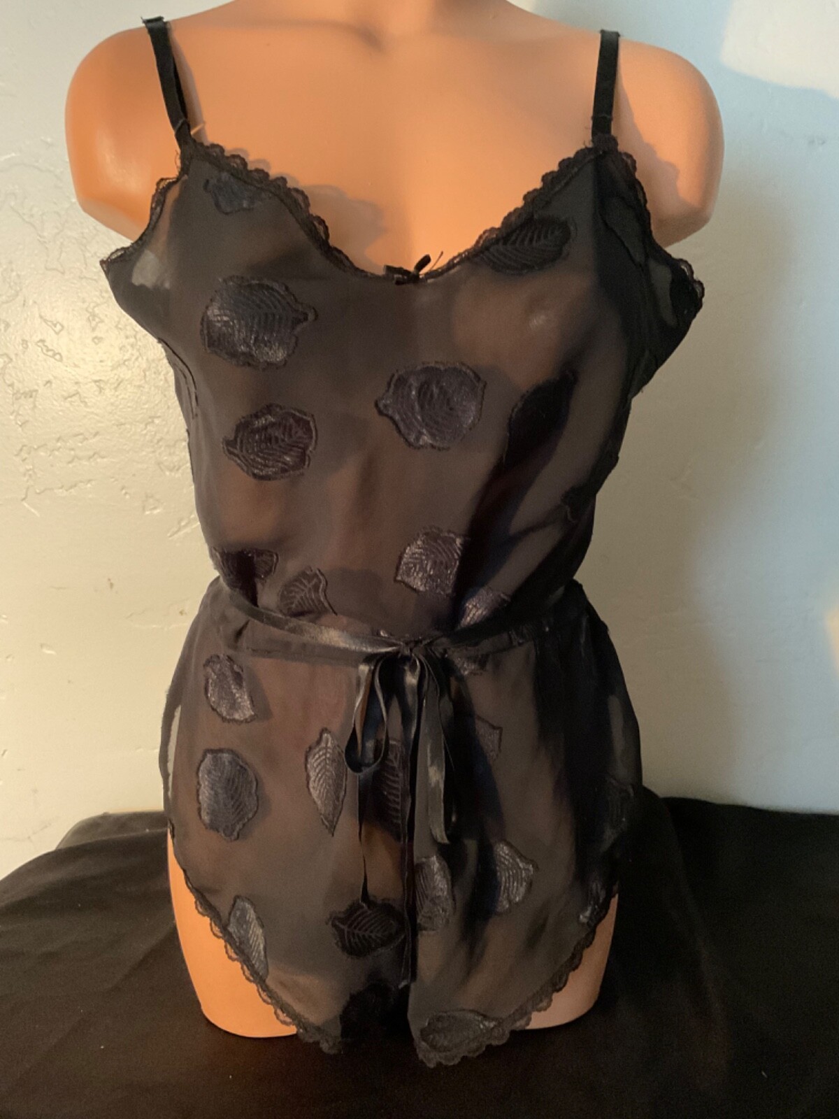 Ashley Taylor Mystique Creations Romper Playsuit Teddie Nightie Sz. Medium