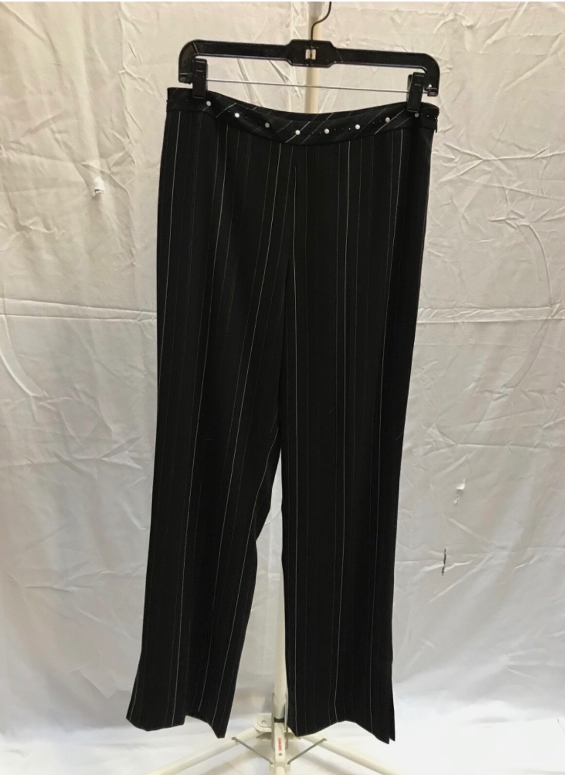 Vintage Y2K early 2000s women’s Alberto Makali suit black & white