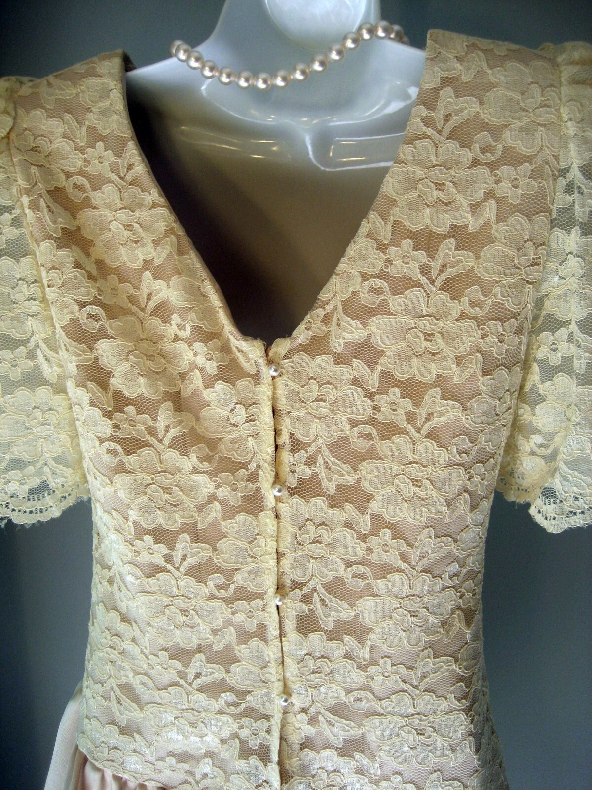 Vintage Barbara Chodos Michael Marcella Ltd Sz 6 Wedding, Mother of B/G EC