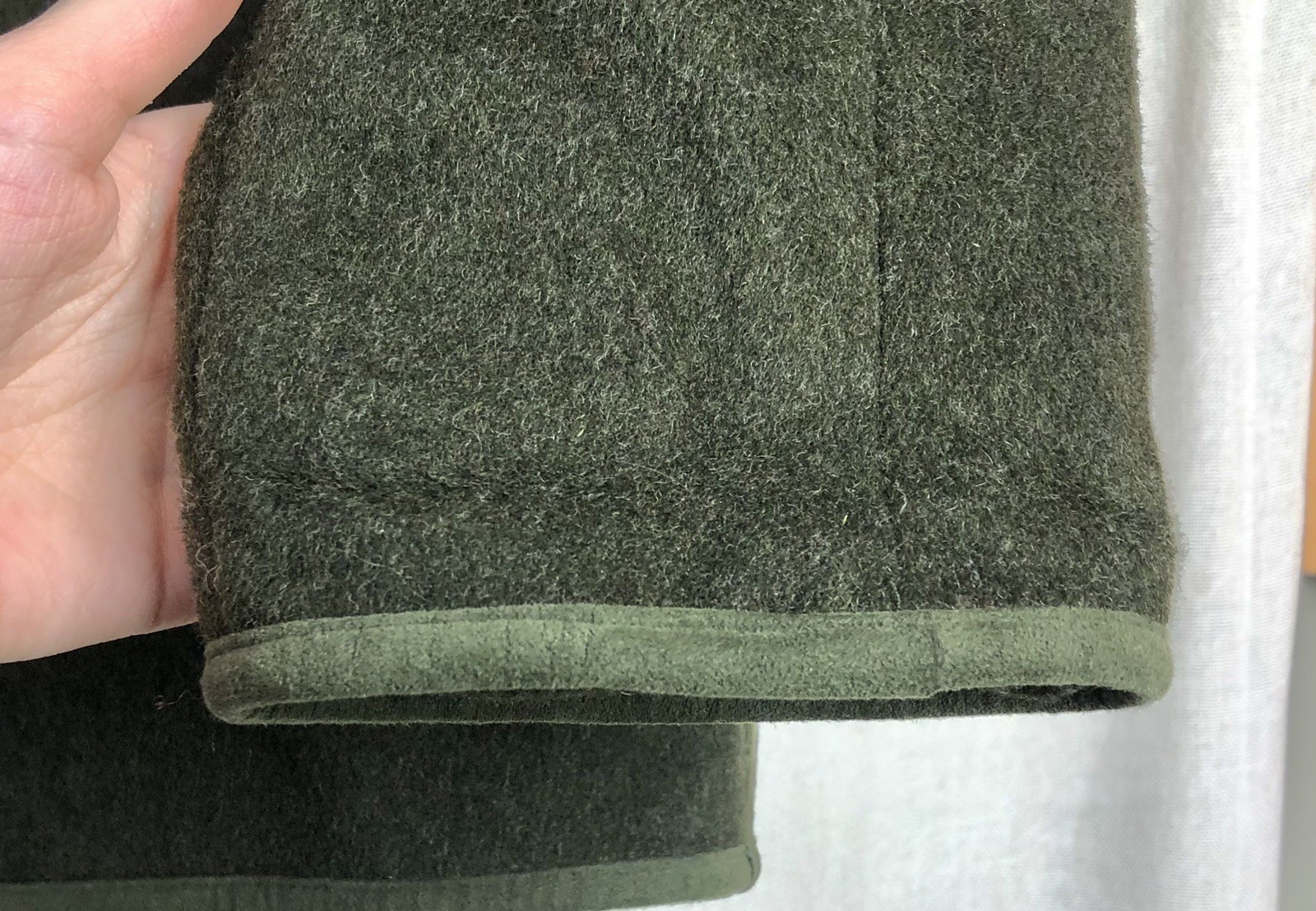 Vtg Austrian Loden Wool Jacket Green Tyrolean Tyrol Trachten Women US 2–4 EU 34