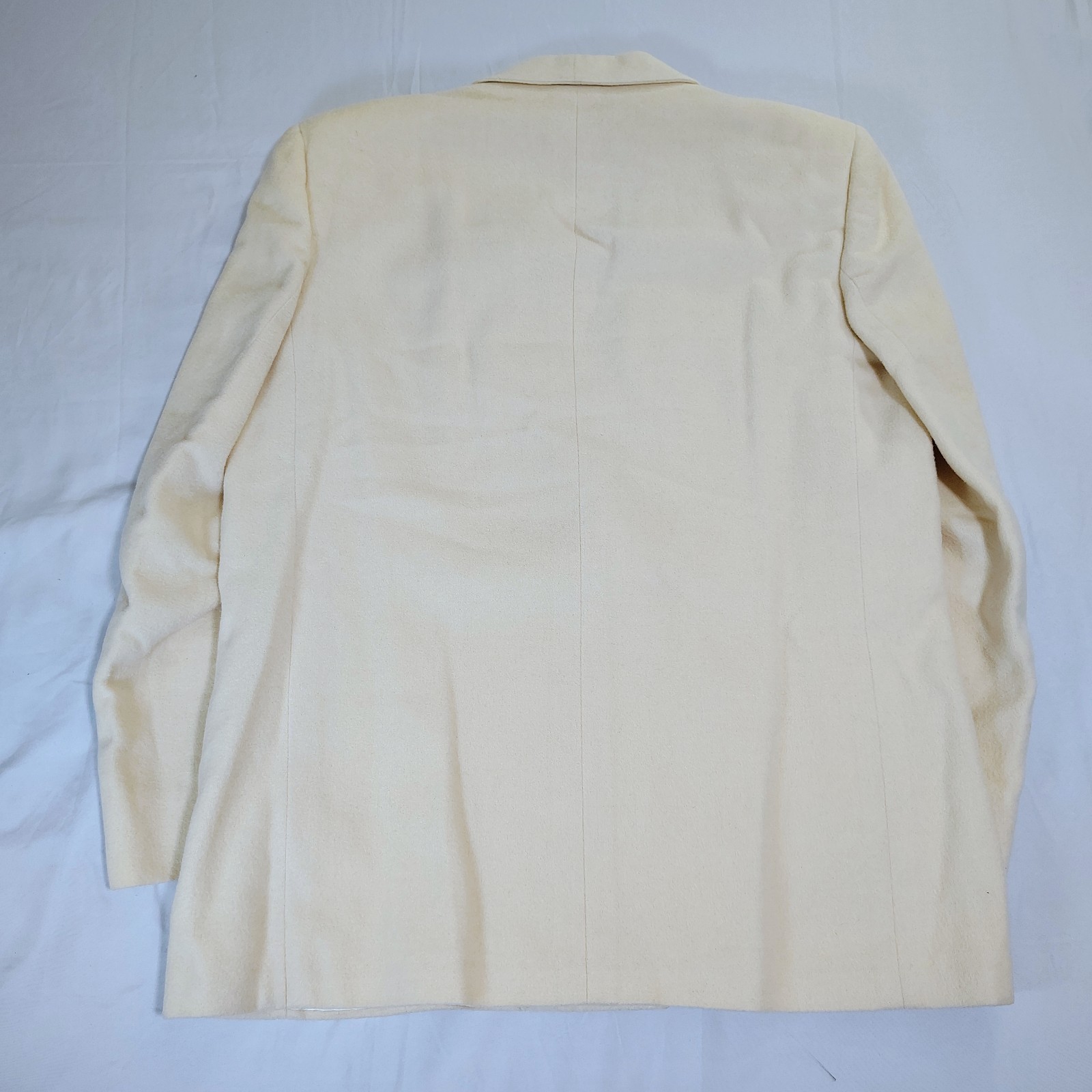 Vintage Barrie Pace Ltd Beige Camel Hair Blazer Size 14 Quiet Luxury Old Money