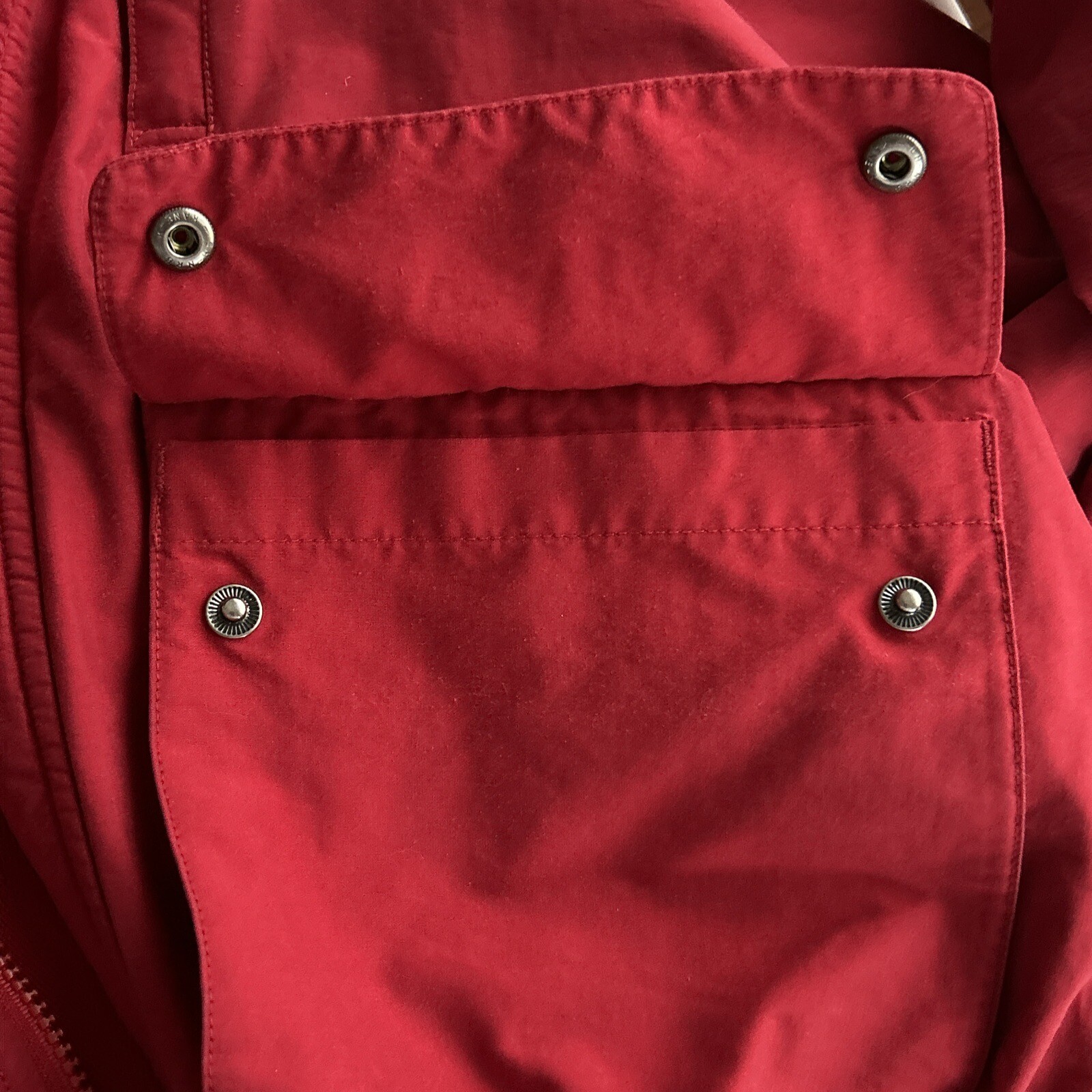 Ladies Ralph Lauren vintage Polo Jacket Red MED Elastic Waist Classic style EUC