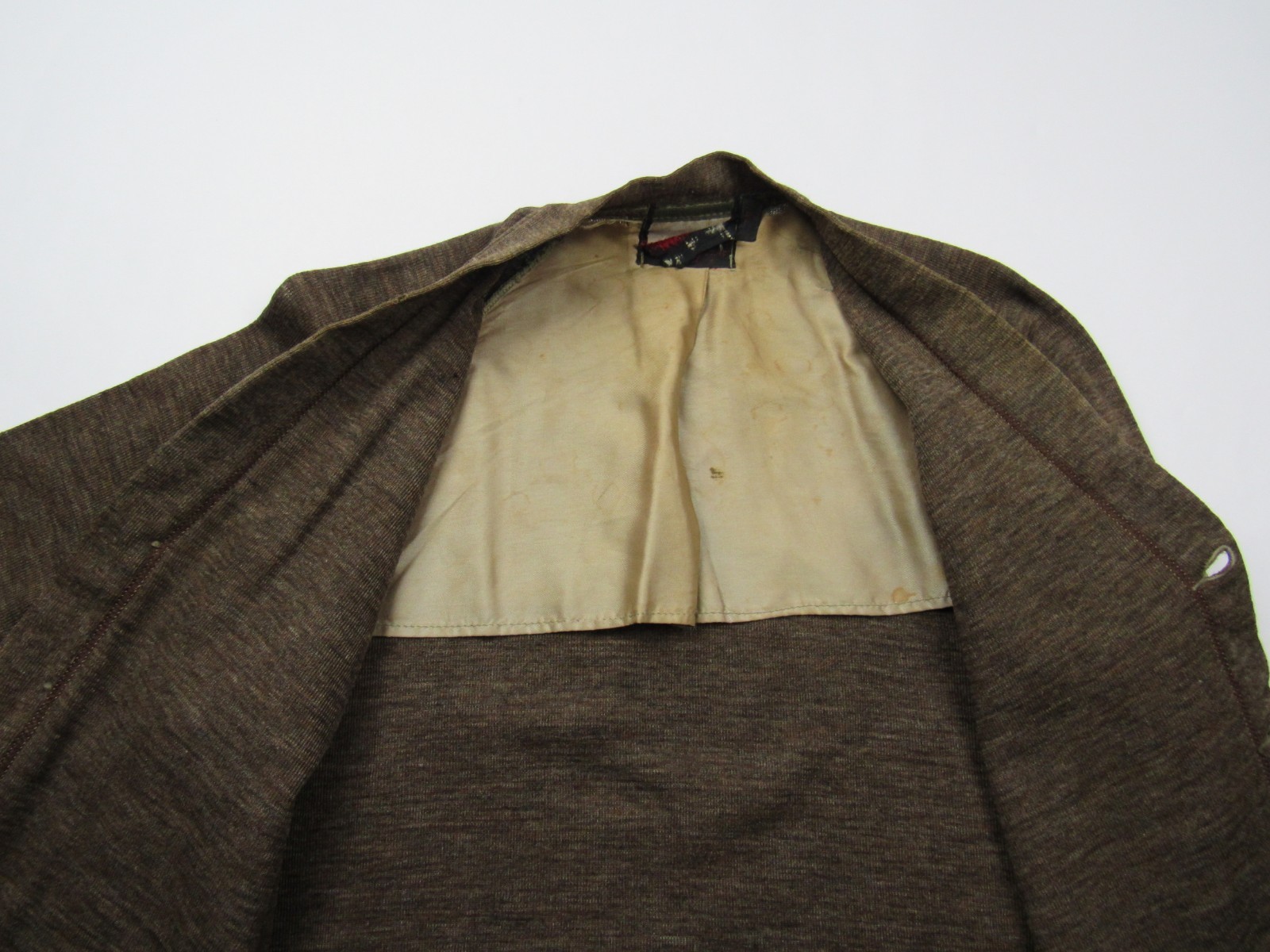 Vtg 1940s 50s Roper Knitting Co. Work Wear Knit Cardigan Sweater Mens Sz 44 40s