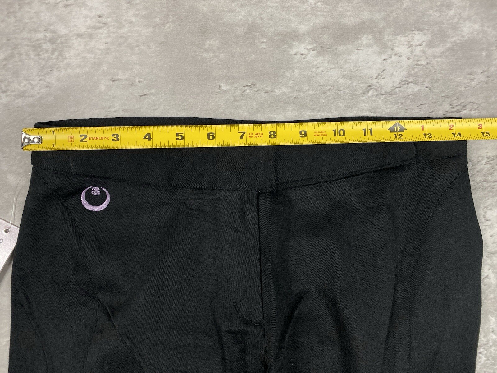 vintage STUSSY Melissa womens pants 3 Y2K 2000s low rise skinny skate streetwear