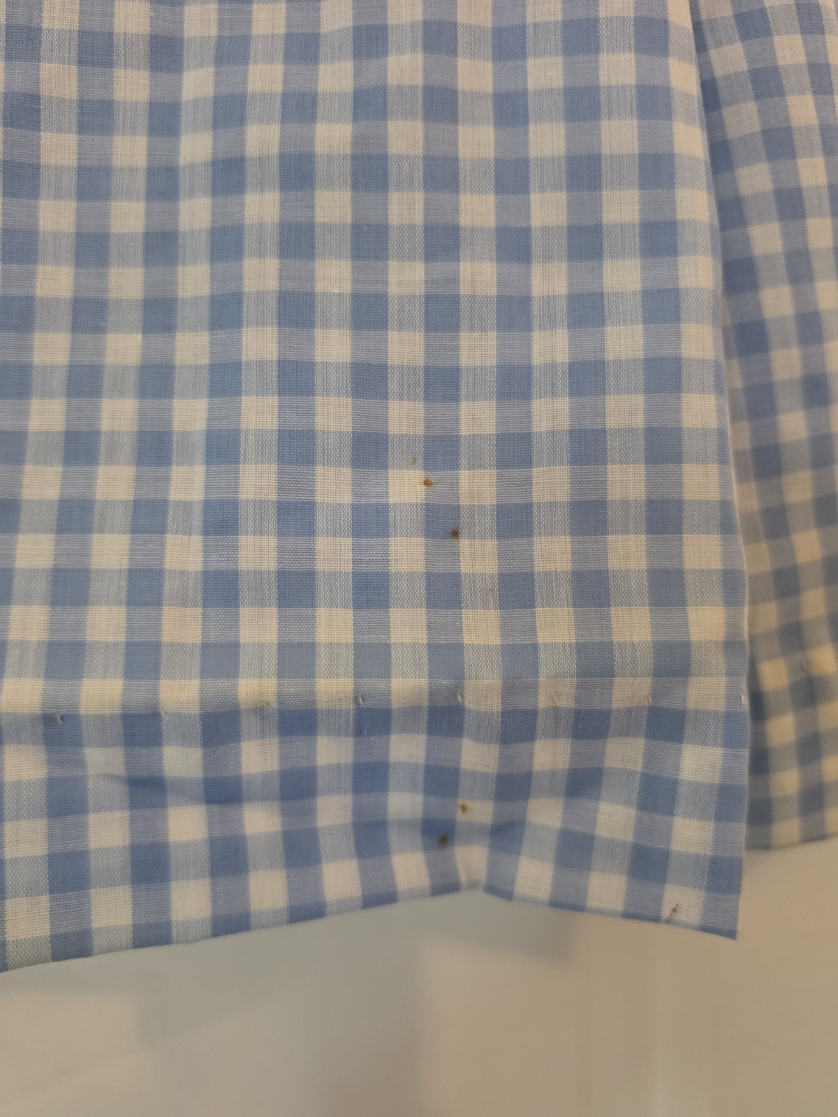 Vtg StationWagon Princess Peggy Gingham Dress NWT Donaldsons Ric Rac Pocket W 12