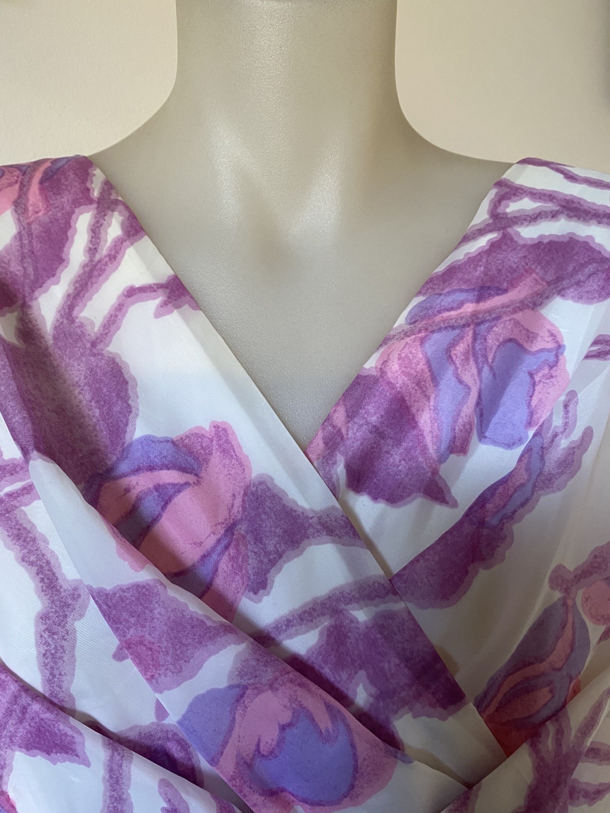 50, S Party Dress In Pink/wte Floral By Conni Con Sydney.36” B 26” W 8/10