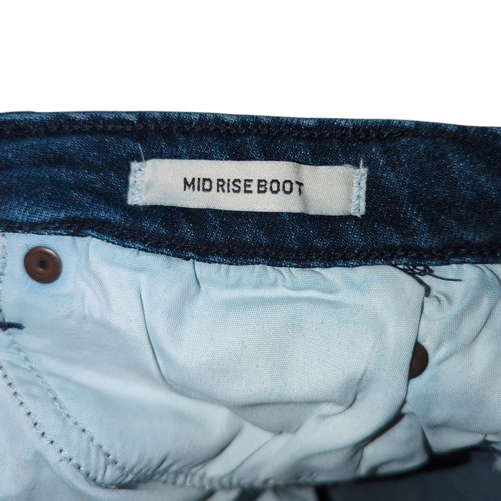 Wrangler Retro Women’s Dark Wash Mid Rise Bootcut Stretch Denim Jeans 29×32
