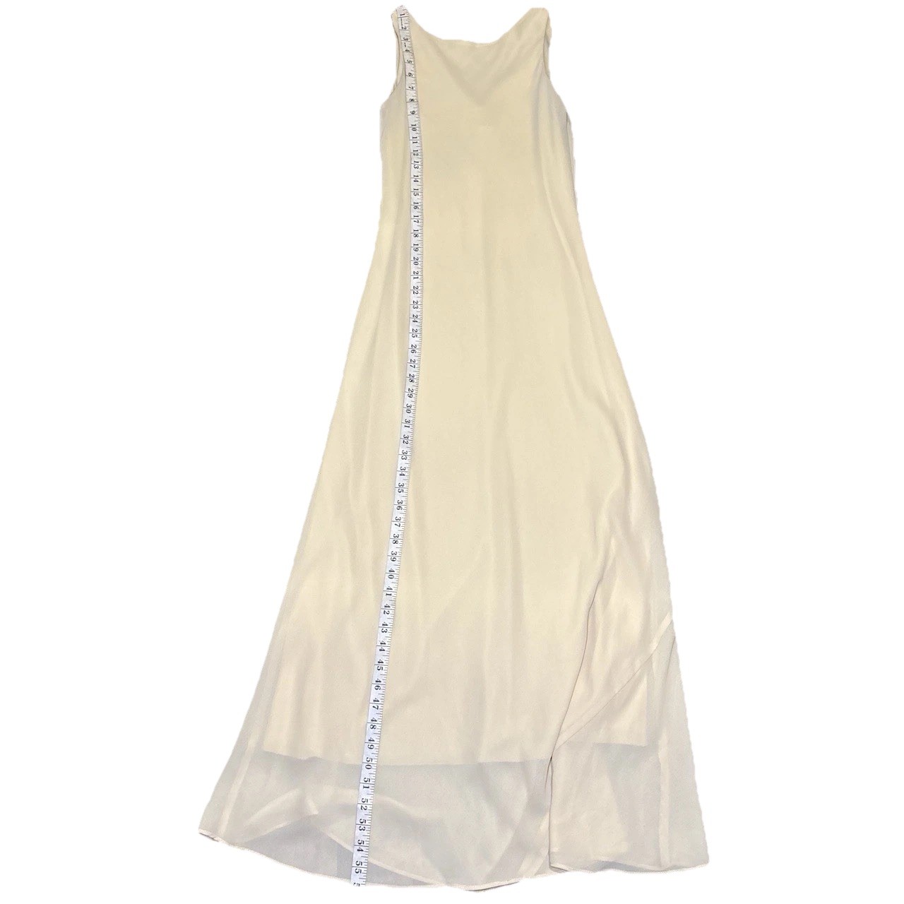 Alyn Paige Vintage 90s Yellow Bridal Dress Size 5/6 Sleeveless