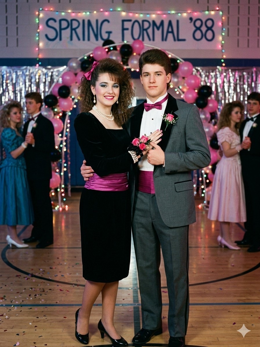 VTG Jessica McClintock Gunne Sax Black Velvet 80’s Prom Check Measurements
