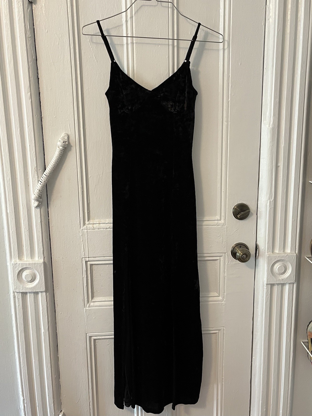 Vintage Deadstock Faux Velvet Dress