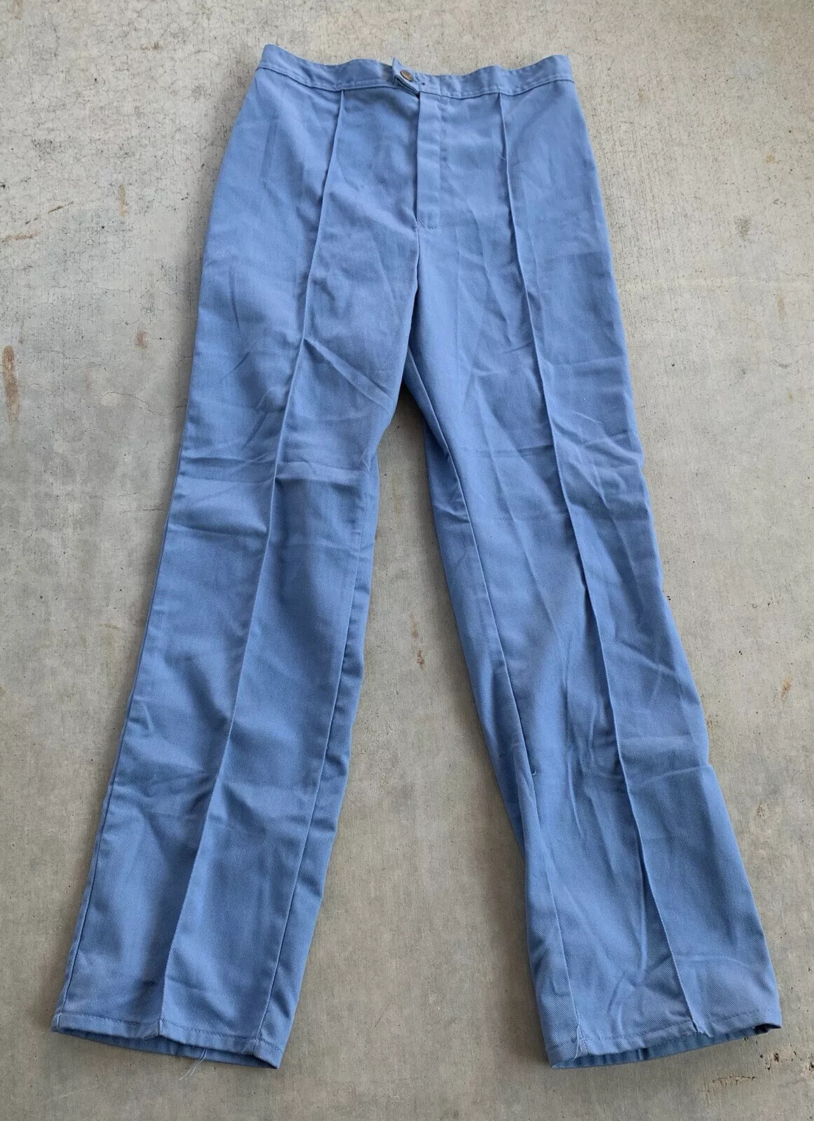 Vintage JTF Pants High Waist Blue Talon Zipper 12 (29” waist resting) 70s 80s