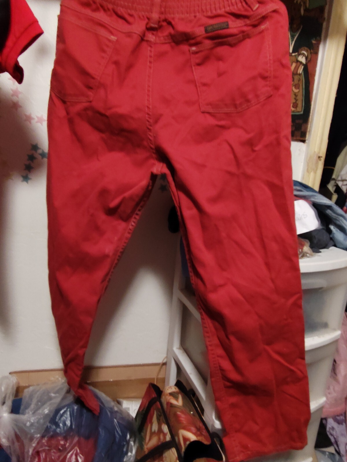 Maverick Vintage A1155BR Red Jeans
