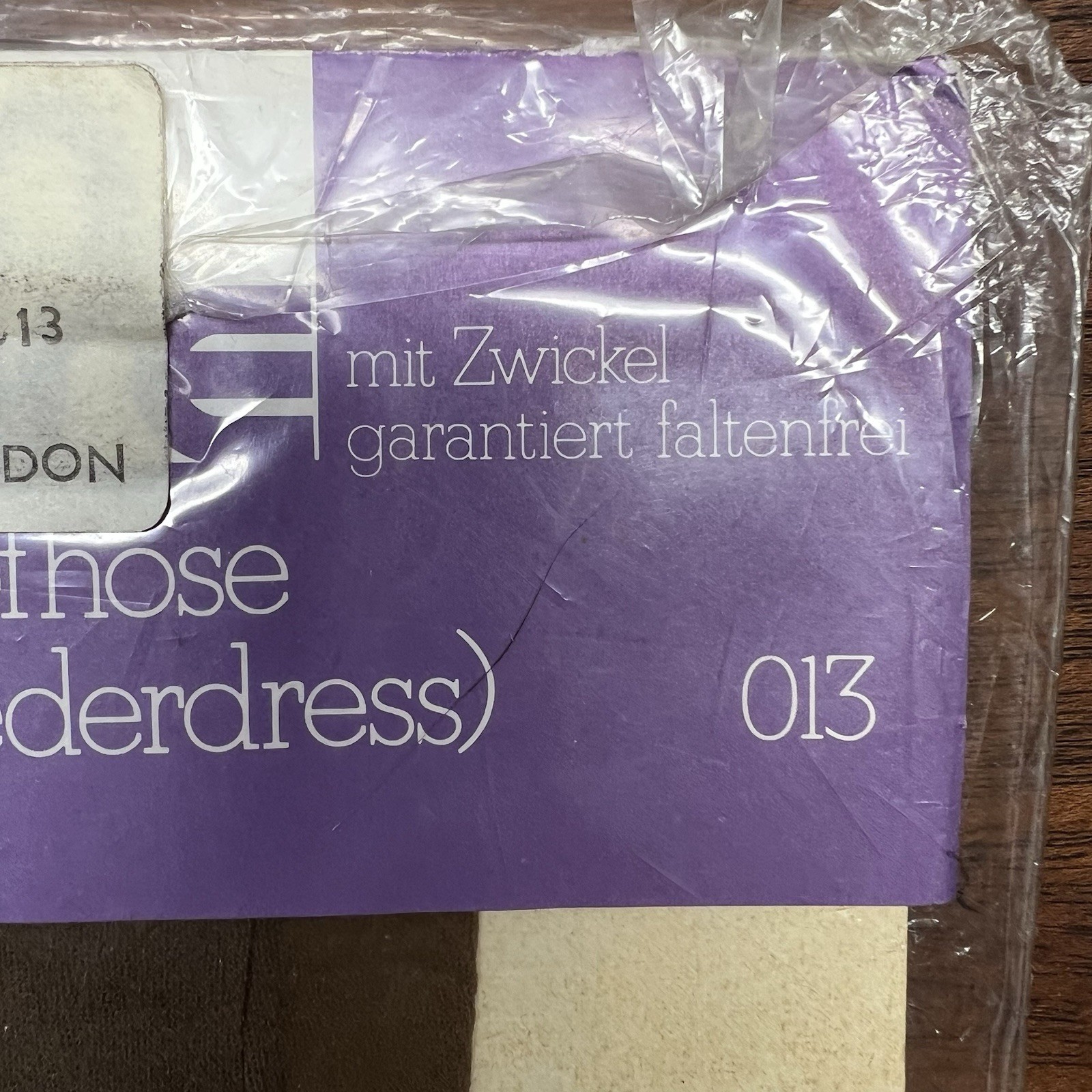 Lot of 4 Vintage Sheer Pantyhose Mixed Sizes & Colors New 3 Tan 1 Black