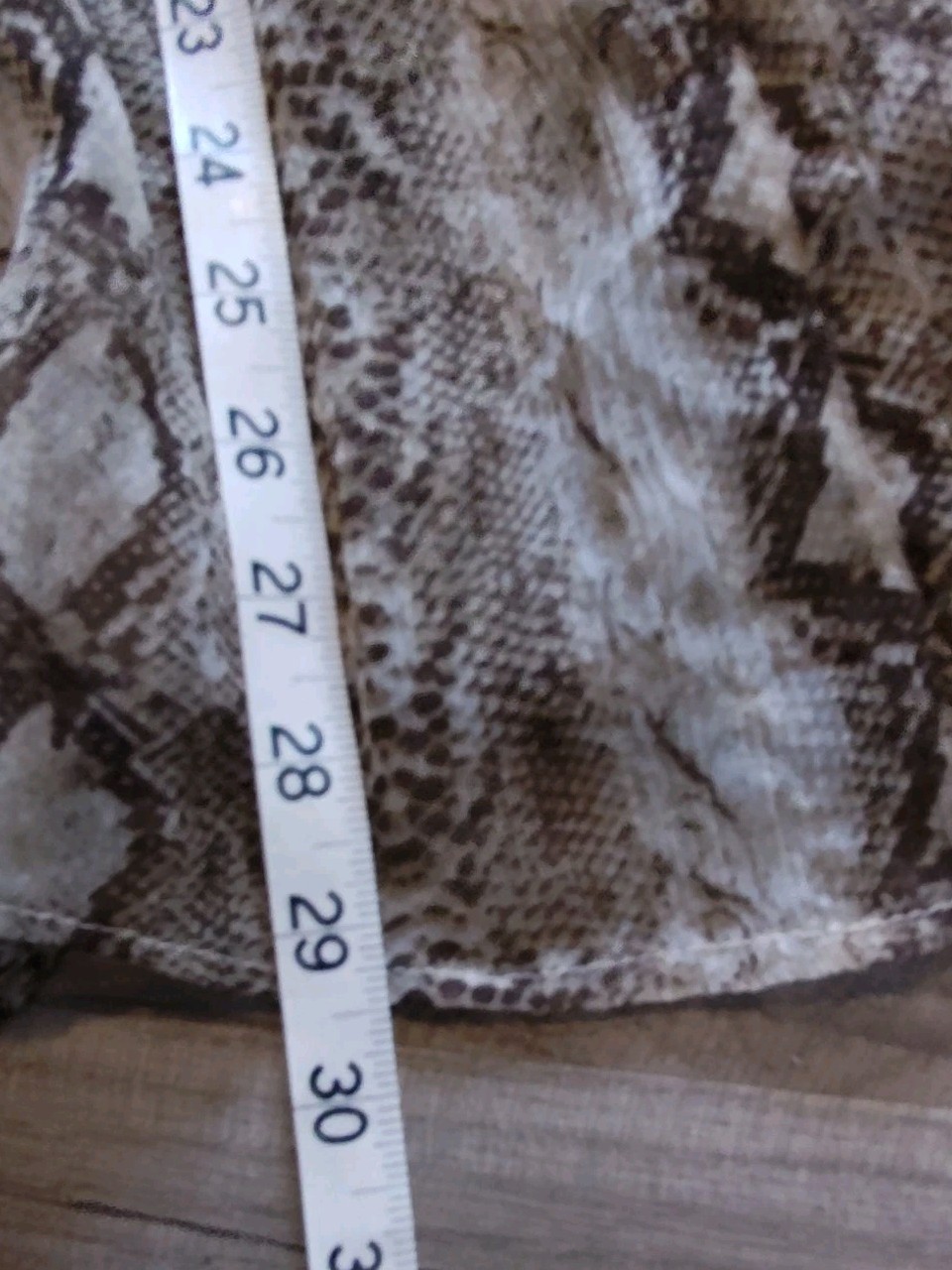 Y2k Vtg Dots Womens Lightweight Sheer Snake Skin Print Kimono Boho Hippie Tunic