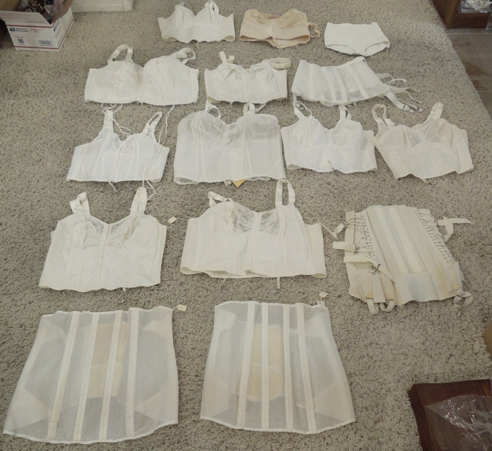 Vtg Lot 15 Spencer Dead Stock Bras & Other Foundations ~ Most NEW with Tags!