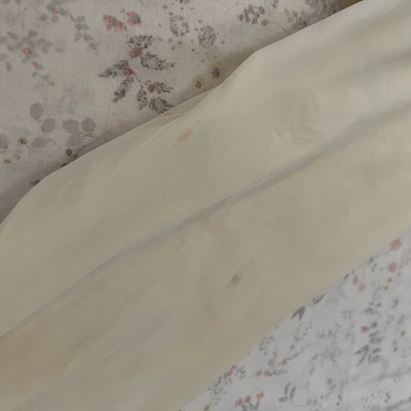 Antique Edwardian Silk Blouse Broderie Anglaise Long Sleeve Peter Pan Collar
