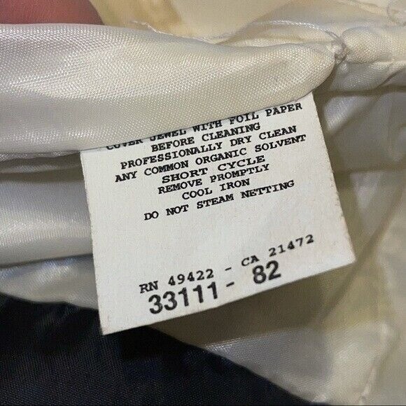 VTG Jessica McClintock Gunne Sax Strapless Satin Tulle Dress Size 7 Juniors