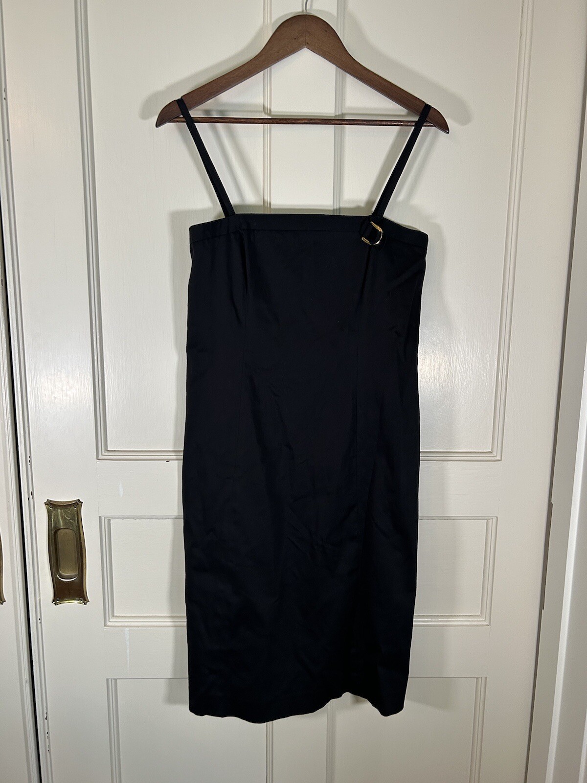 Vintage 90s Worth Women’s Black Cocktail Dress Size 8
