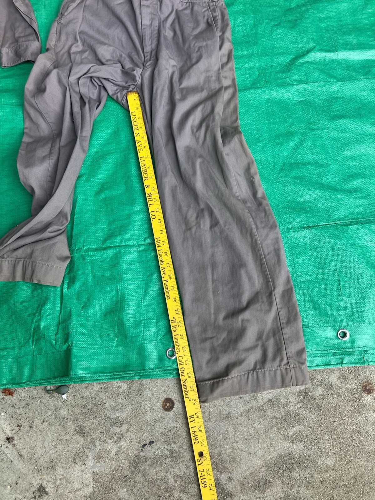 Vintage Western Costume Co Hollywood Calif Overall