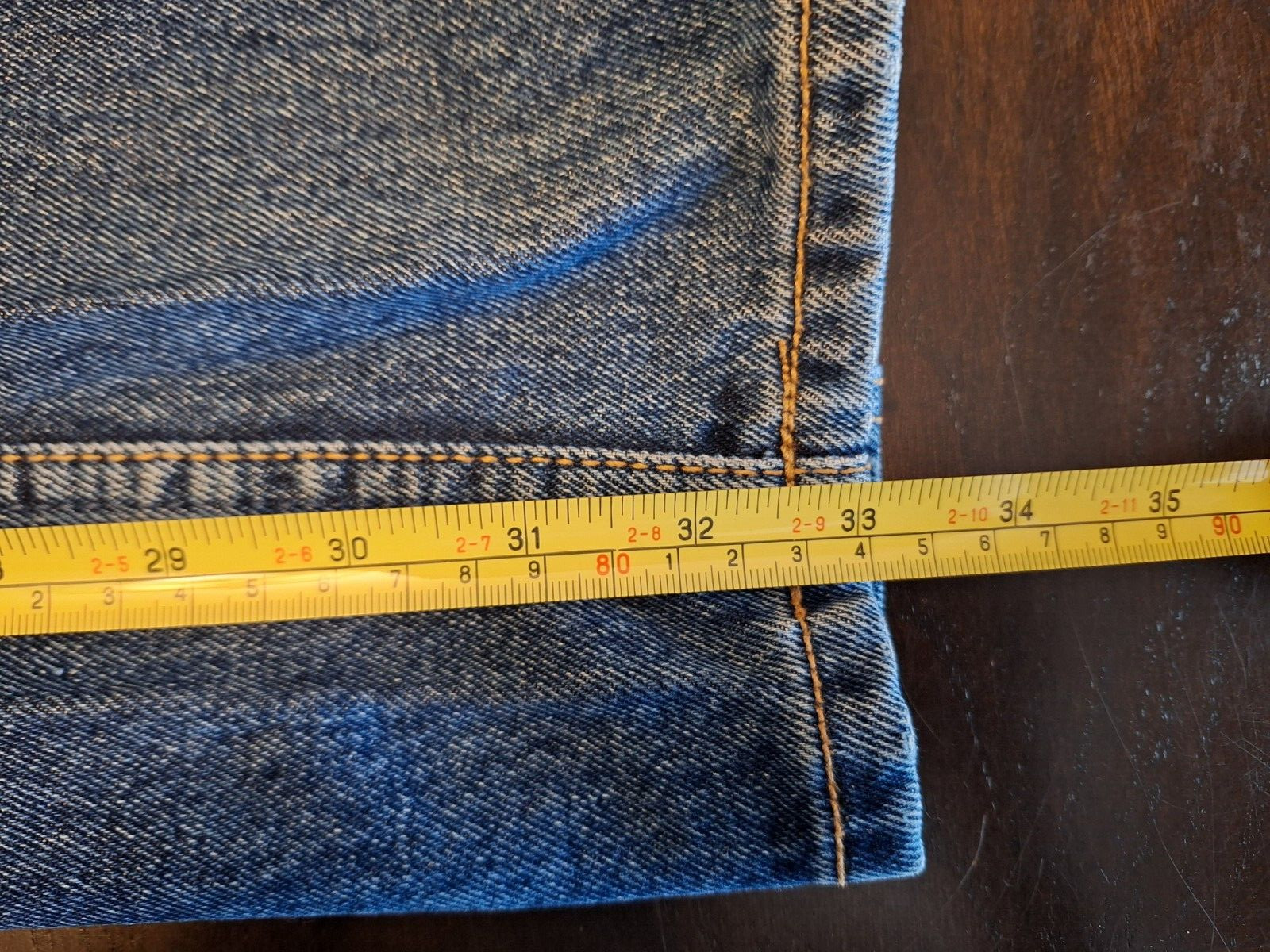 Vintage Lawman Highrise Jeans – Suede Leather Studs – No Pockets – 27×33