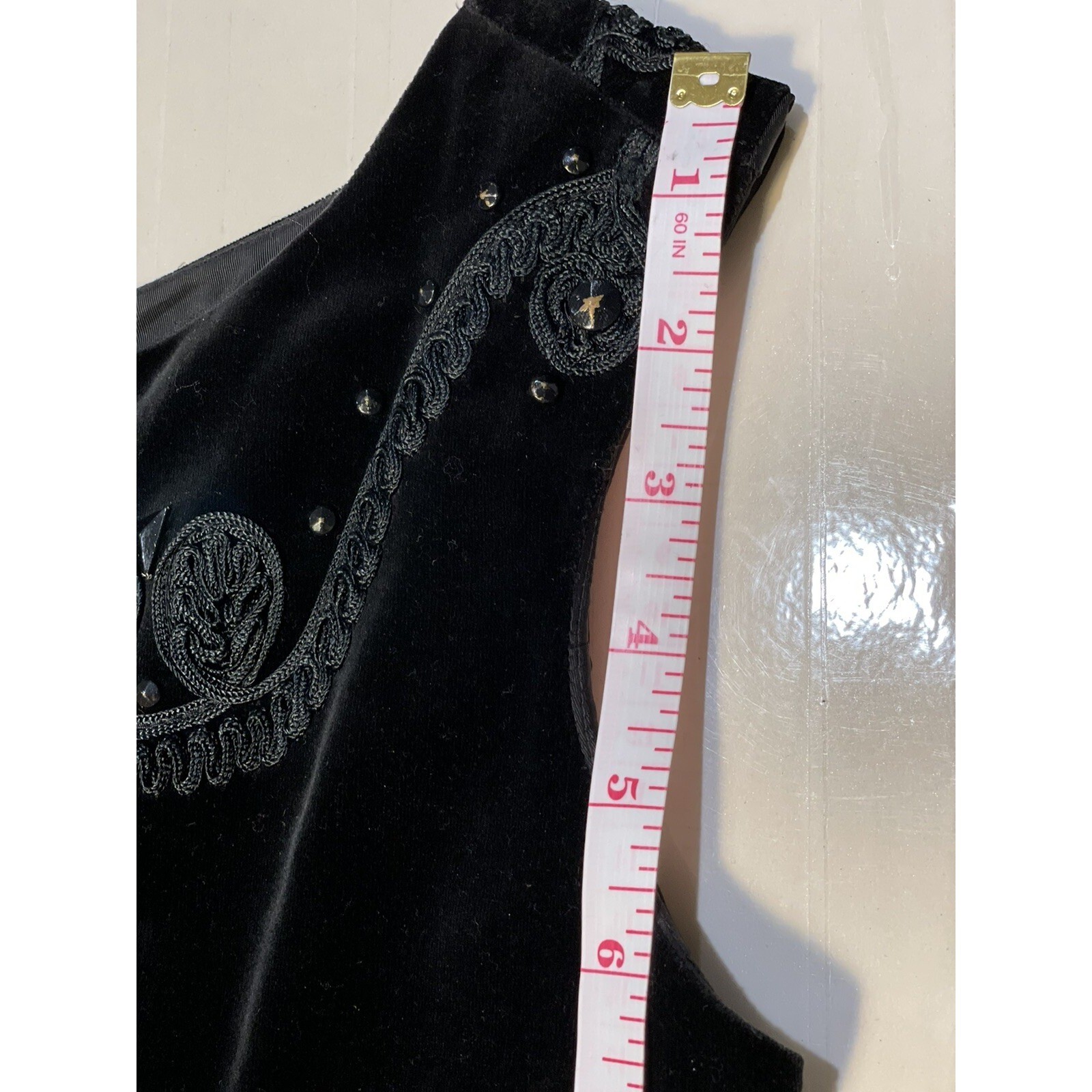 VTG 50s ALEX COLMAN CALIFORNIA Pencil Dress Rockabilly Black Cotton Velvet SZ S