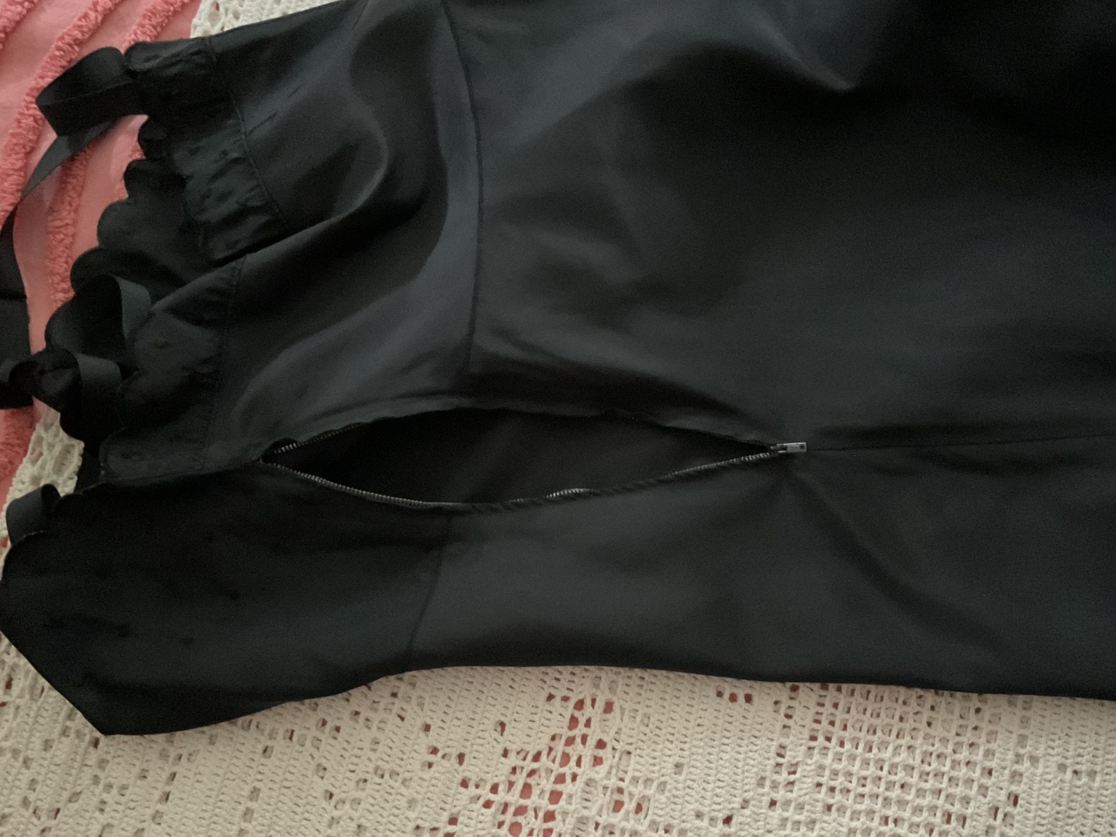 VTG BARBIZON TAFFETA BLEND 'TAFREDDA’ 'CANDIE’ SZ 9 BLACK FULL SLIP MINT UNWORN