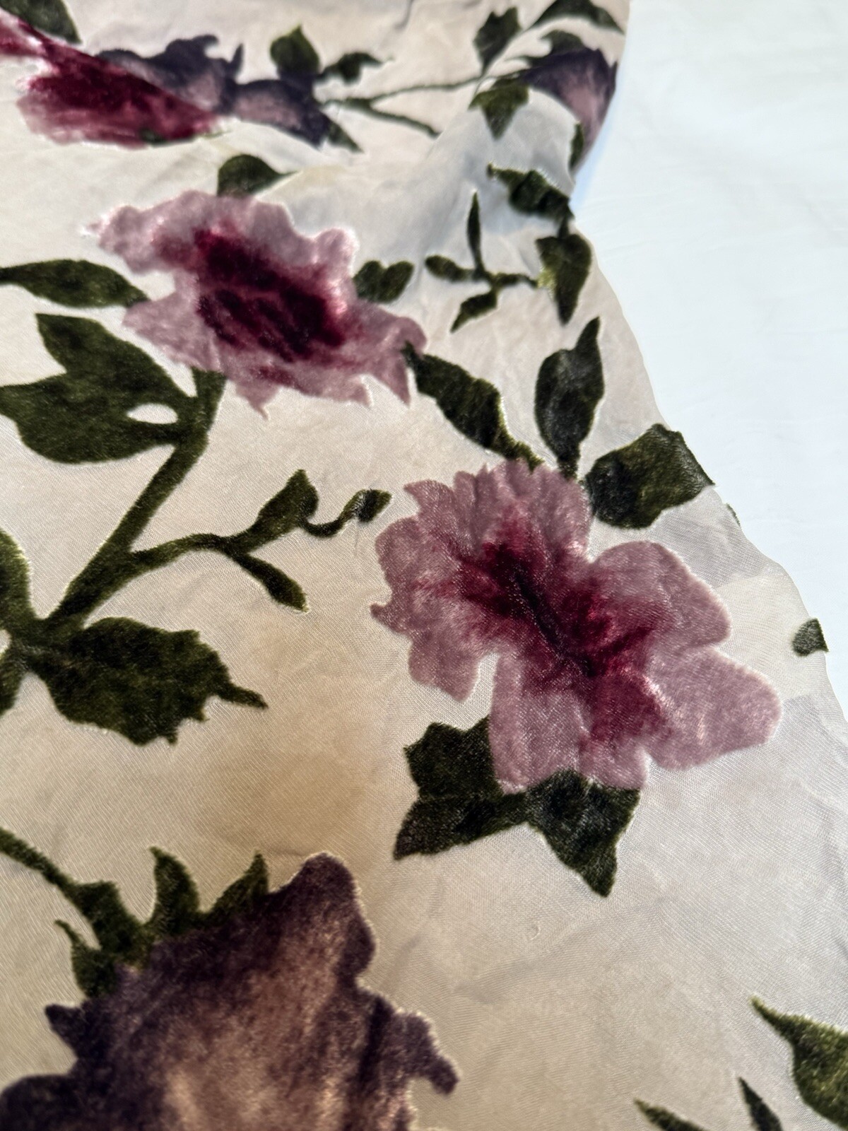 Cooper St Women’s VINTAGE Sheer Camisole With Gorgeous Velvet Flower &. Details
