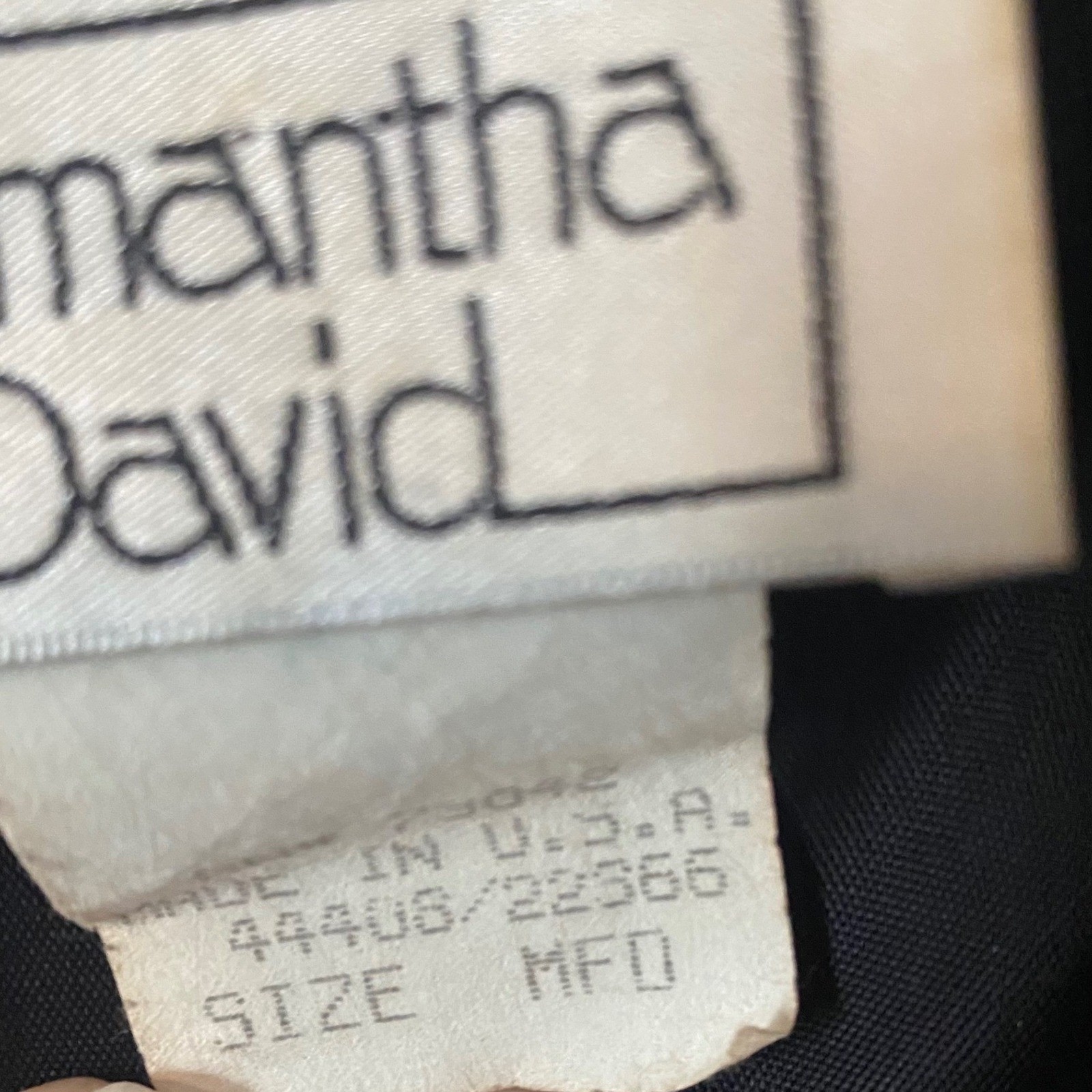 Samantha David Women Sz Med Vintage Floral Brocade Blazer Grandmacore Victorian