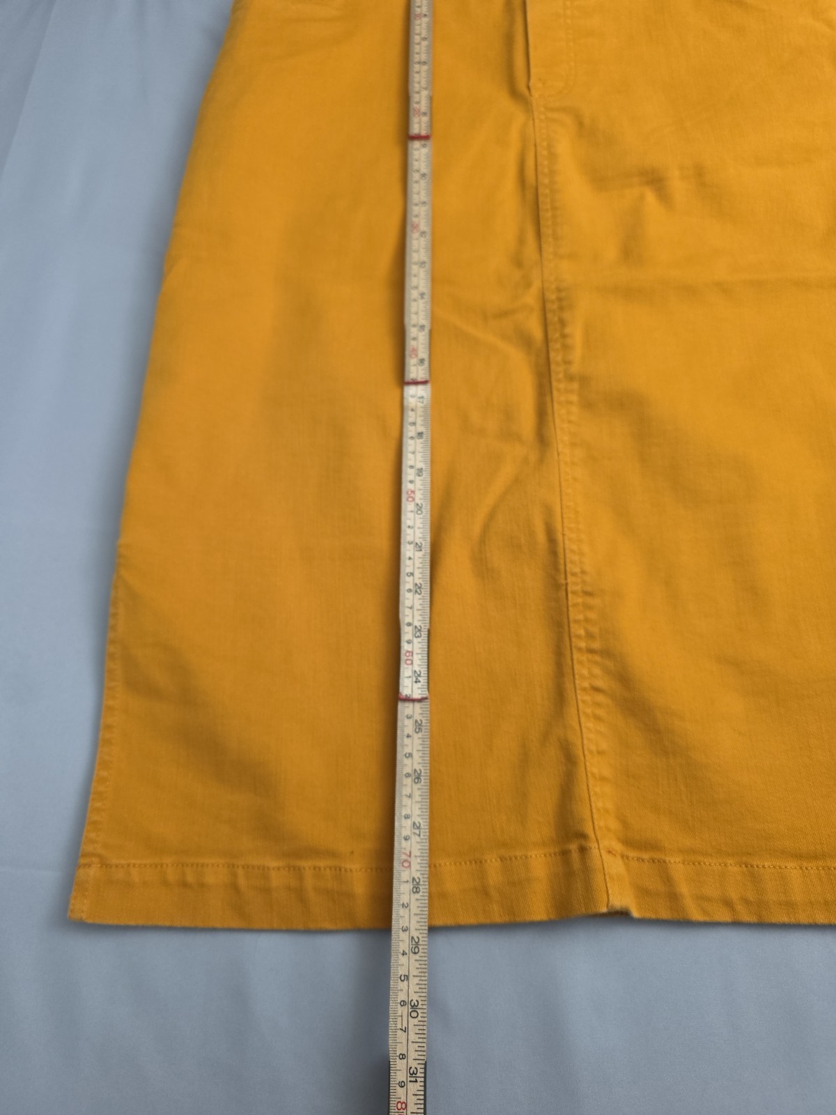 Jessica London Stretch Pencil Skirt Women’s 12W Orange 33×29 Office Career