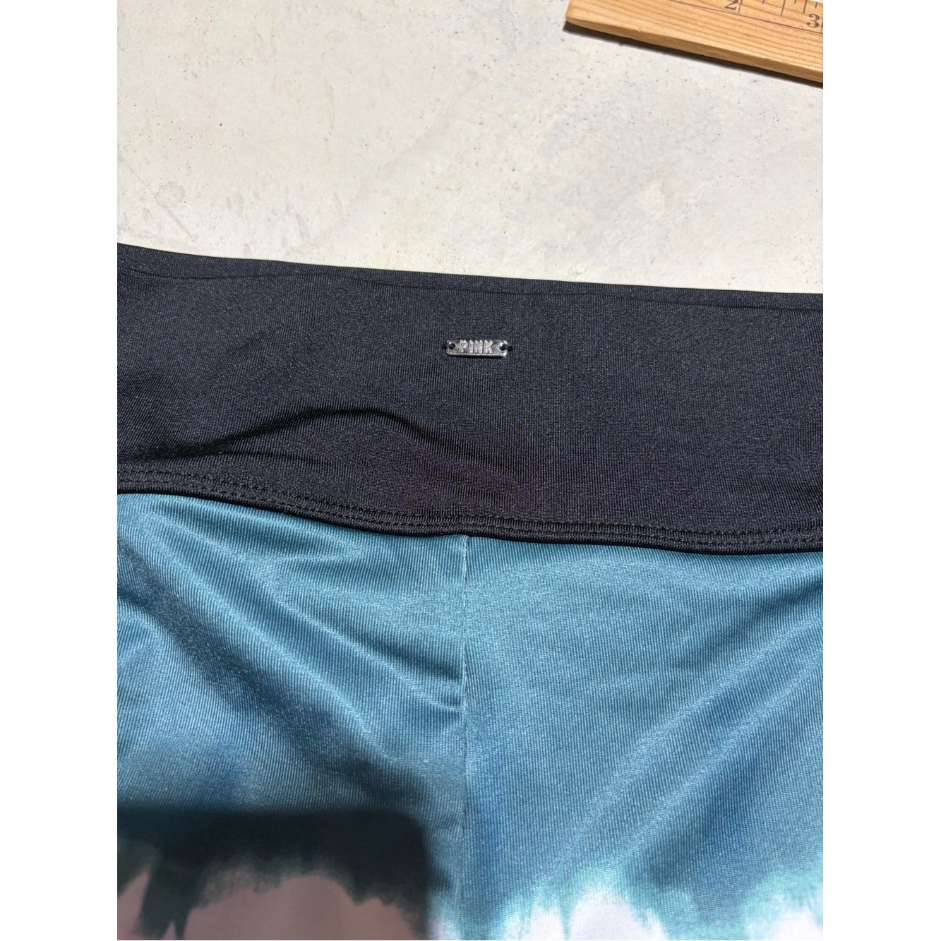 Victoria’s Secret pink Tie-Dye Swim shorties large