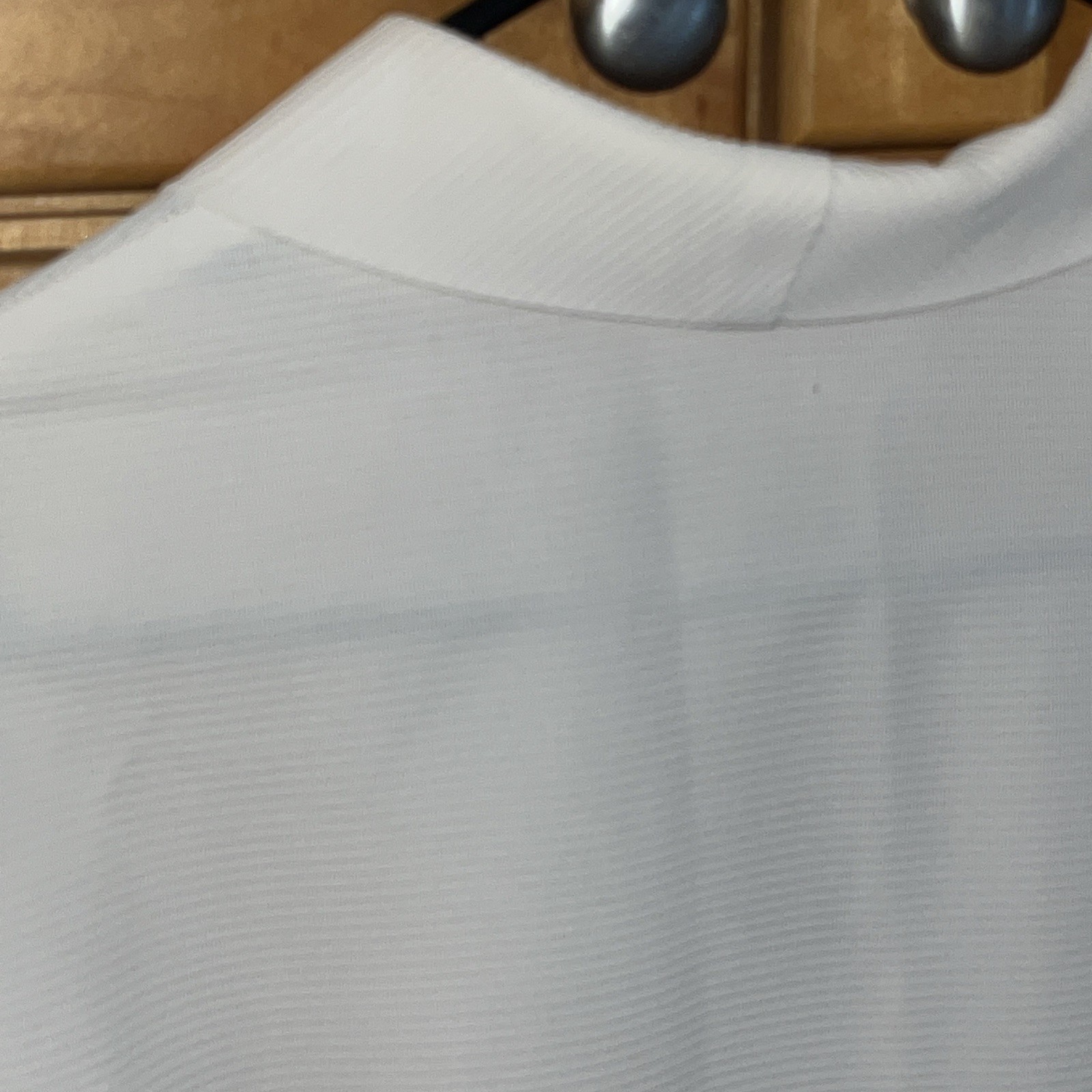 NURSE White 1/2 Button Dress 2xl Point Collar, Pockets Short Sleeves Ratched VTG