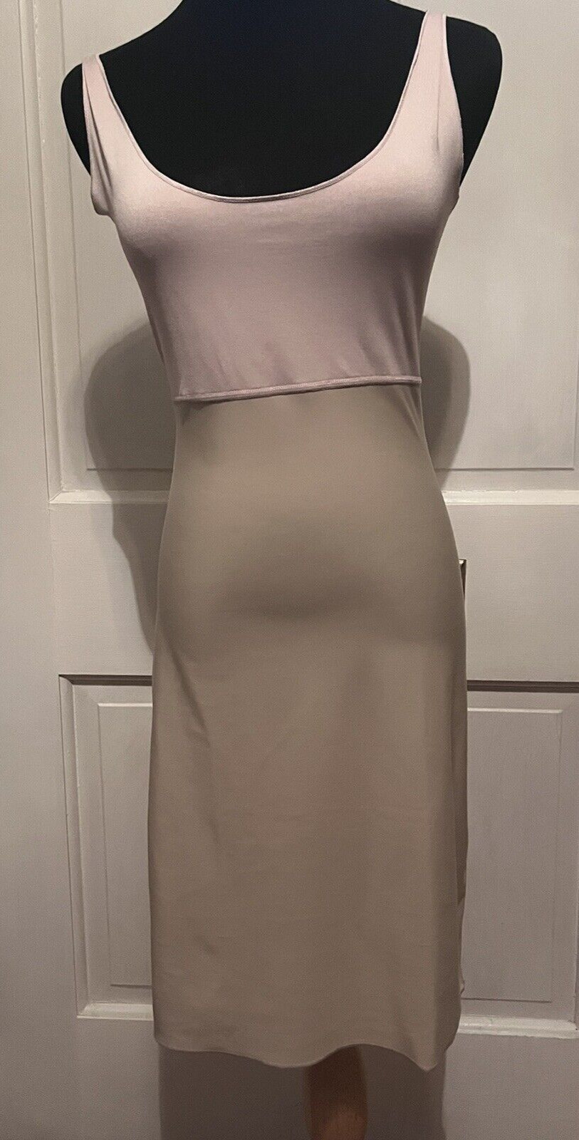 Popular Spanx Beige Shapewear Slip Size Large