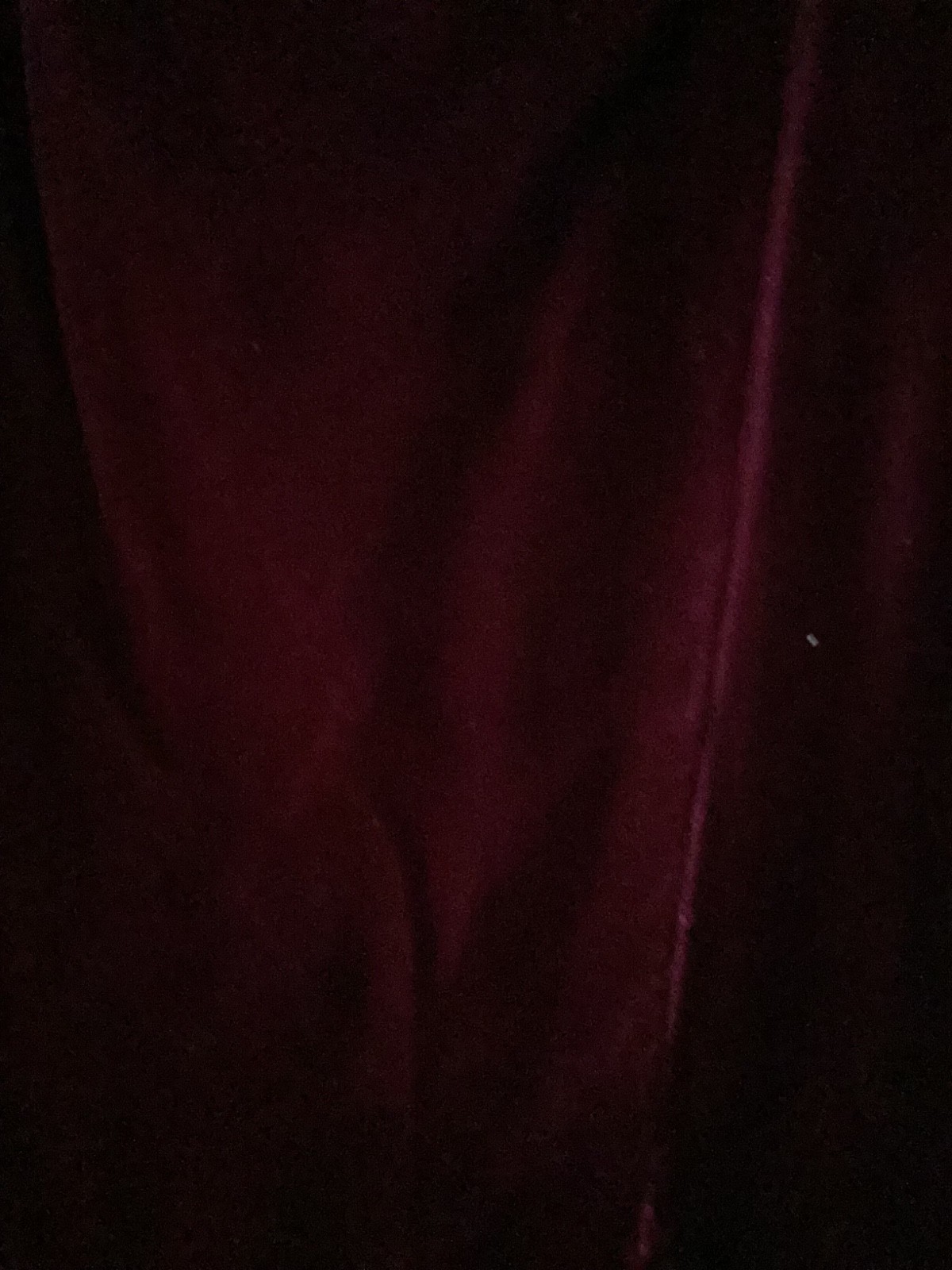 Vintage 90s Burgundy Velvet Puff Sleeve Cocktail Dress