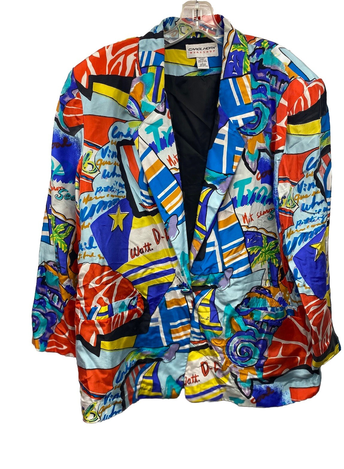 Carol Horn Workshop Blazer Silk Large