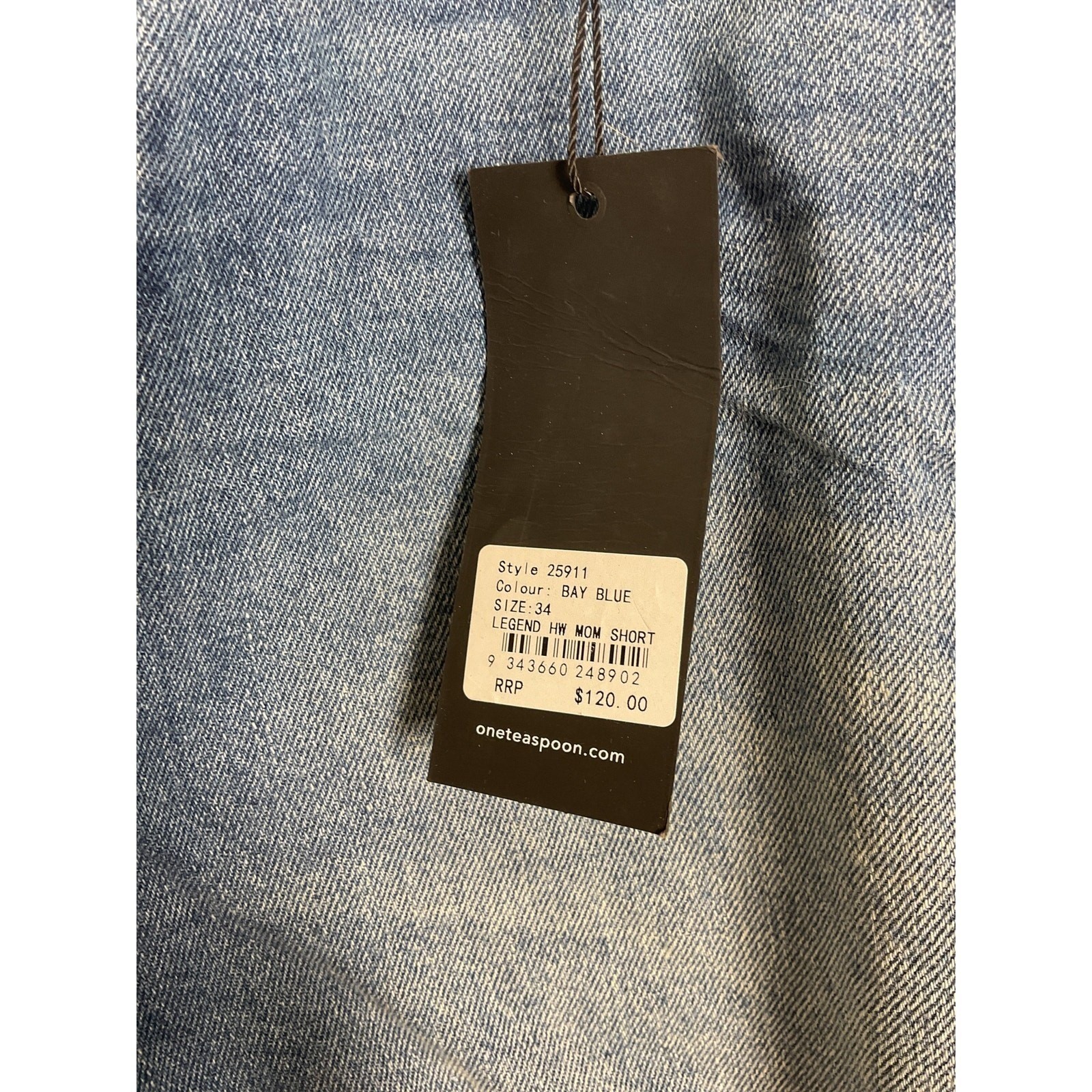 One Teaspoon Legend High Waist Mom Short NWT Size 34