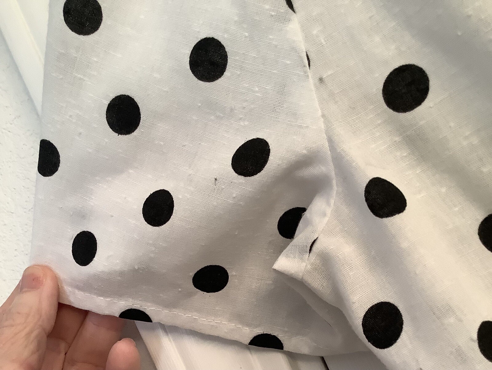 True Mid Century Classic. 60’s Vibe. Size 12+ Poka Dot Dress 49.00
