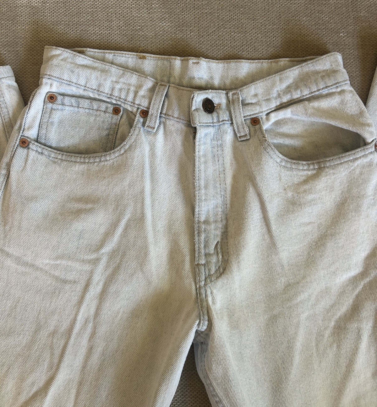 Vintage 90s Levi Denim Jeans – Highwaisted straight 28W 38L