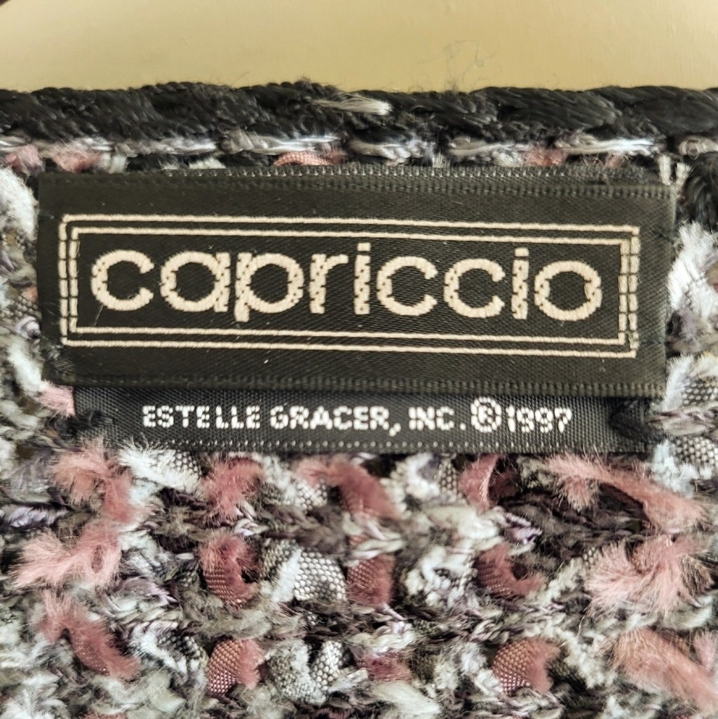 Capriccio by Estelle Gracer Heavy Textured Bouclé Jacket (1997)