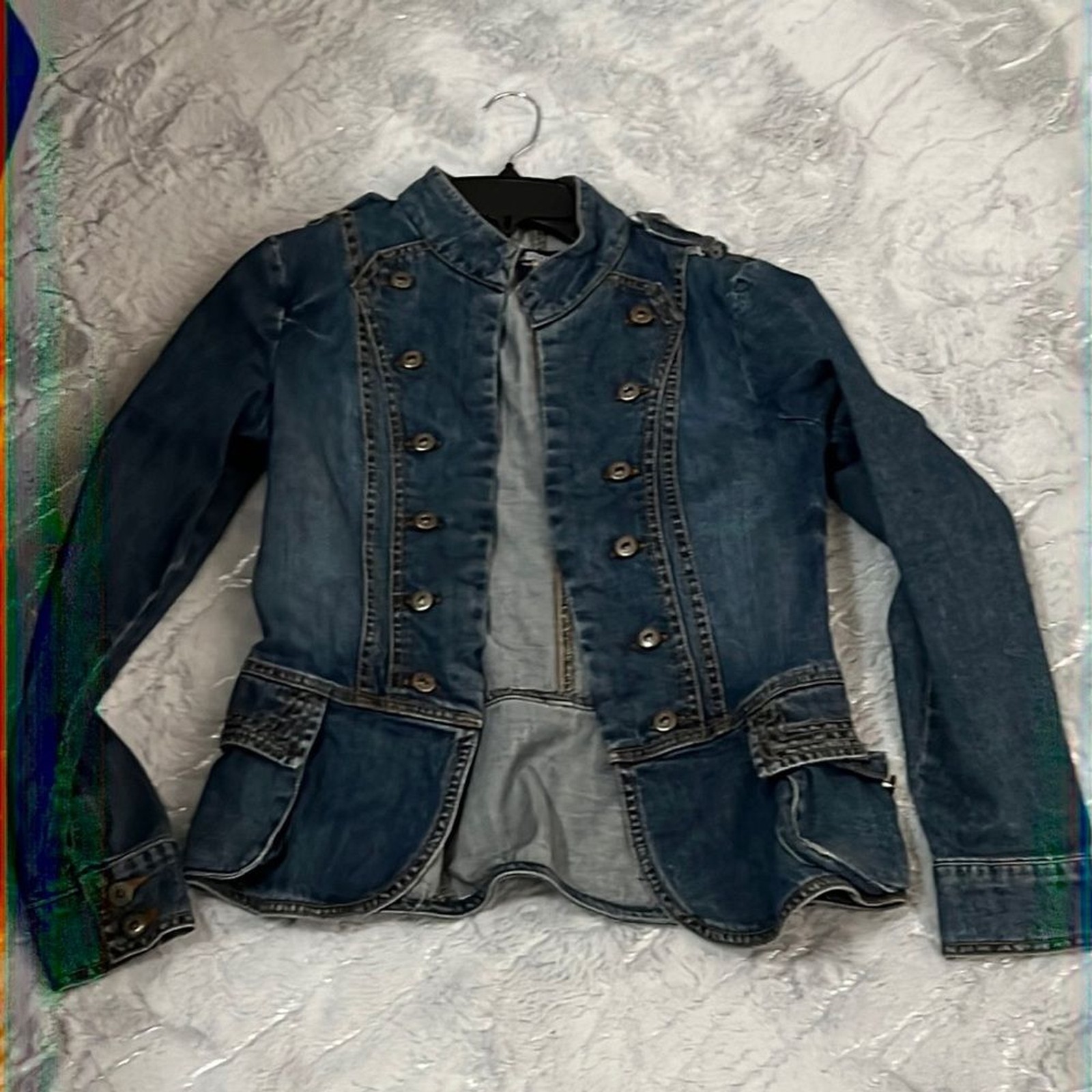 Blue Jean jacket blue asphalt