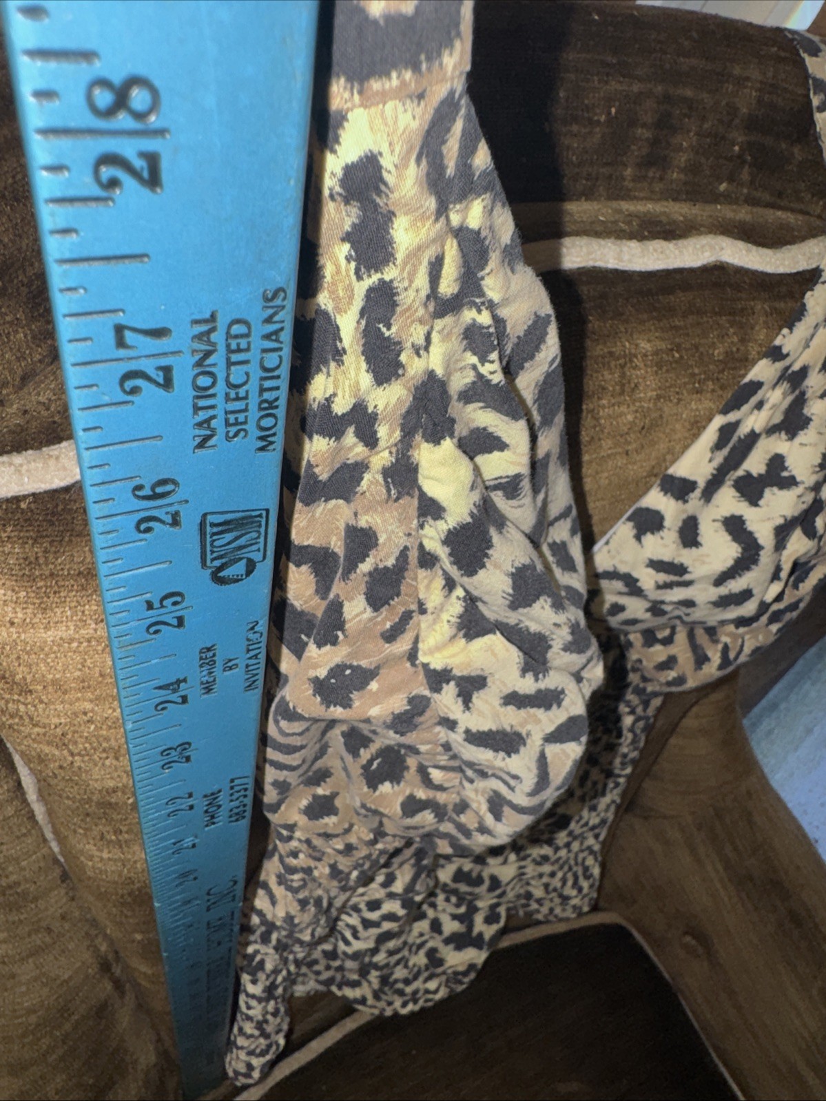 Cole of California Leopard Print Swimsuit Bathing Suit Booty Shorts Pin Up 2103