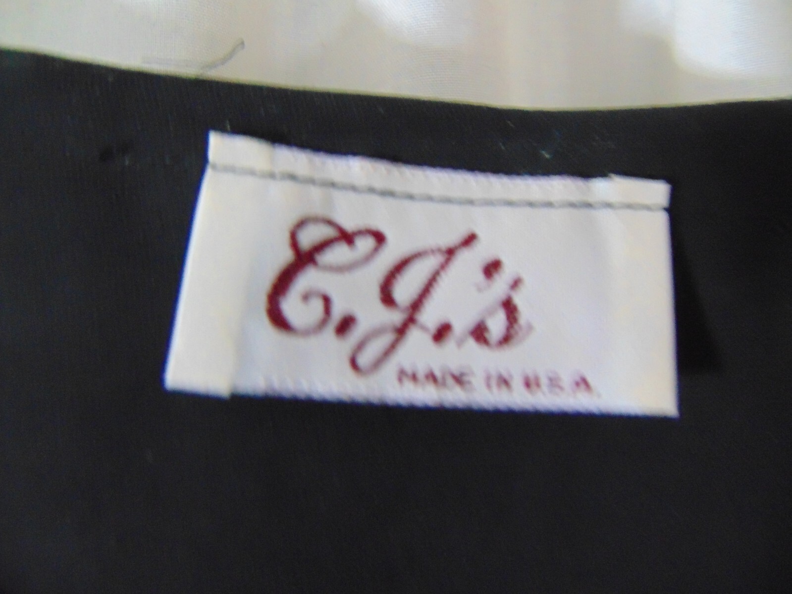 1970s Black Cocktail/Dressy DRESS by C.J.’s-M- Blouson Style-CLASSY – SALE