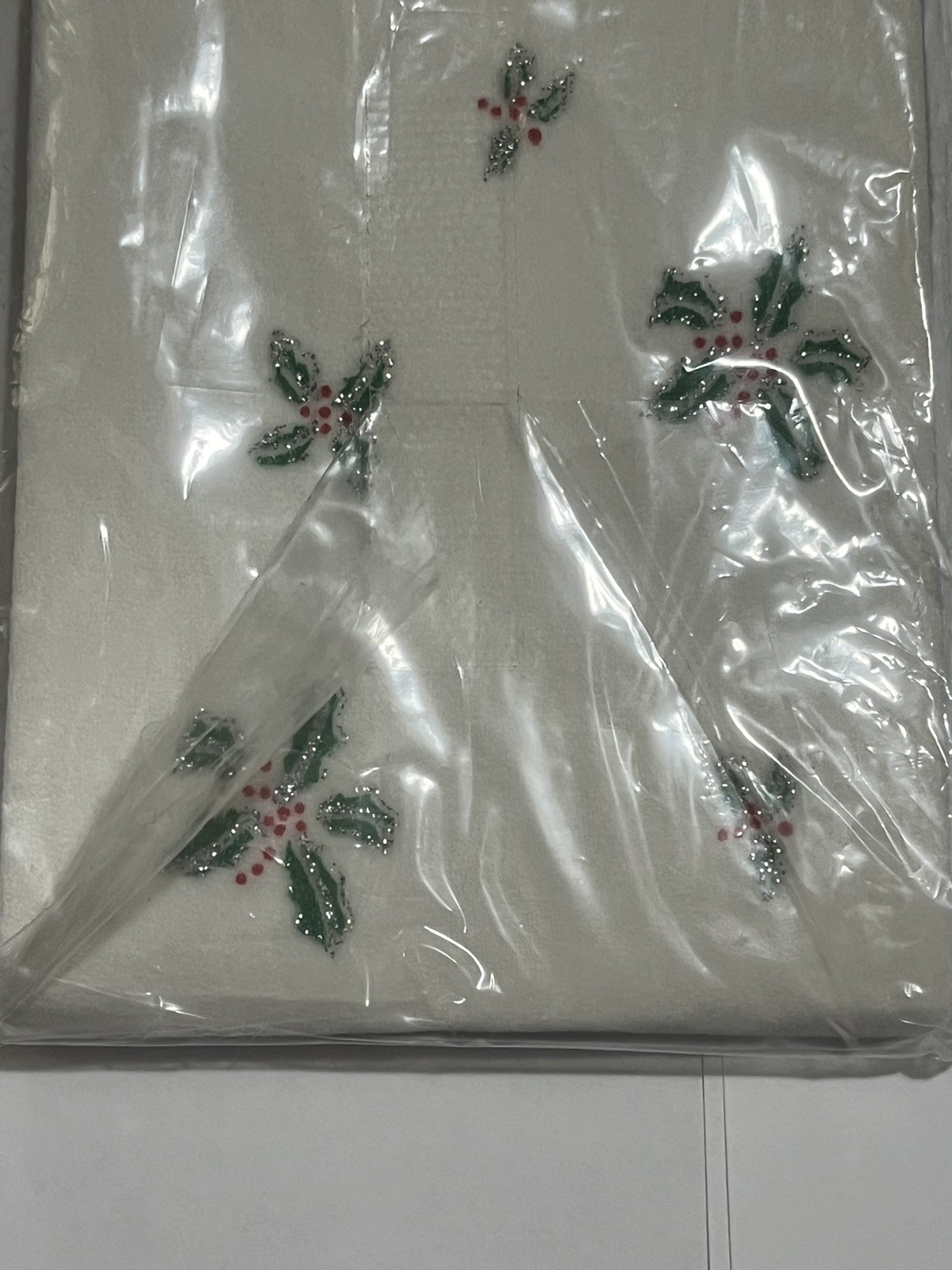 Vintage Nylon Knee High Hose Holiday Christmas Made In USA Size 9 To 11 Rare