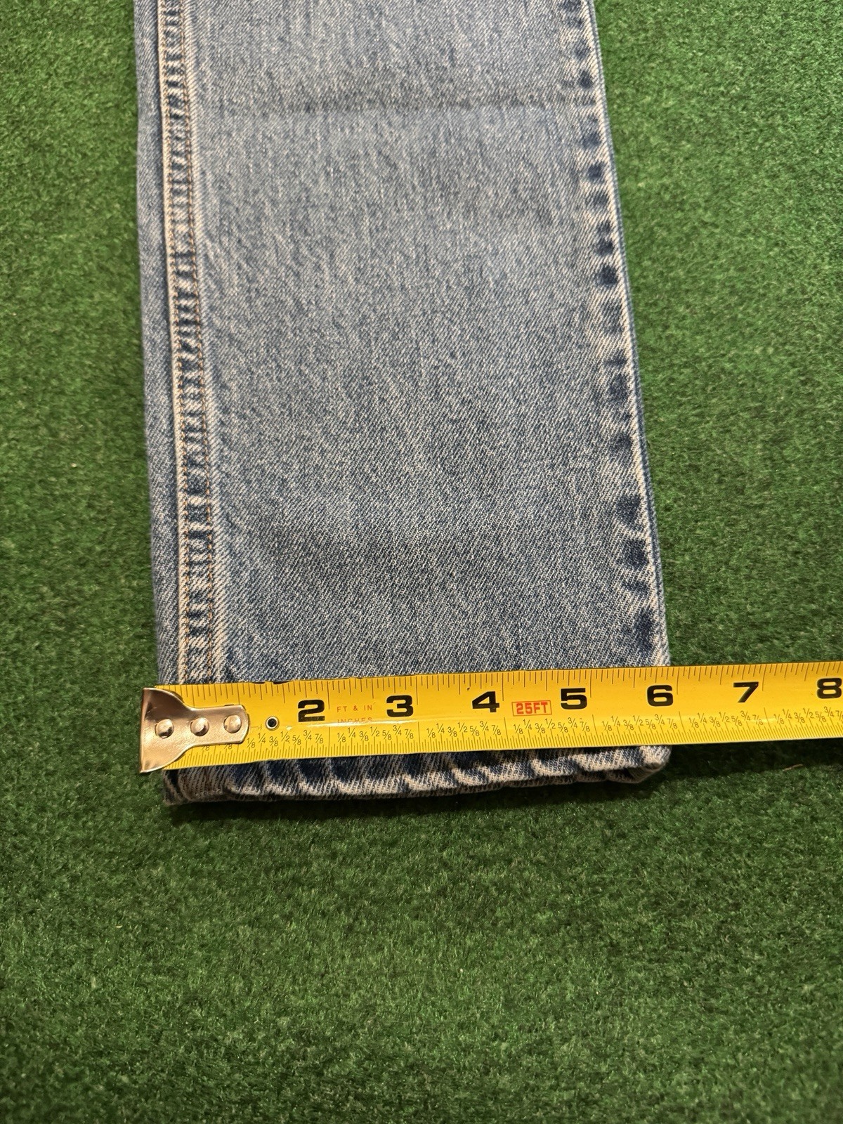 Vintage Levi’s 512 Slim Taper Womens 5 Jr 26×31 Light Wash Y2K 90s Denim Jeans