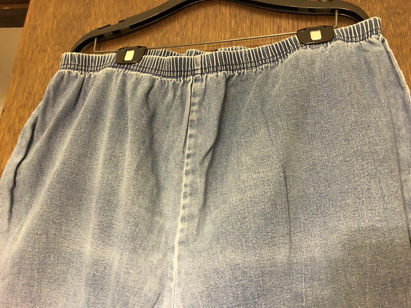 Women’s Plus Sz 2X Denim Cotton Avenue Blues Jeans inseam 29 elastic waist 38-42