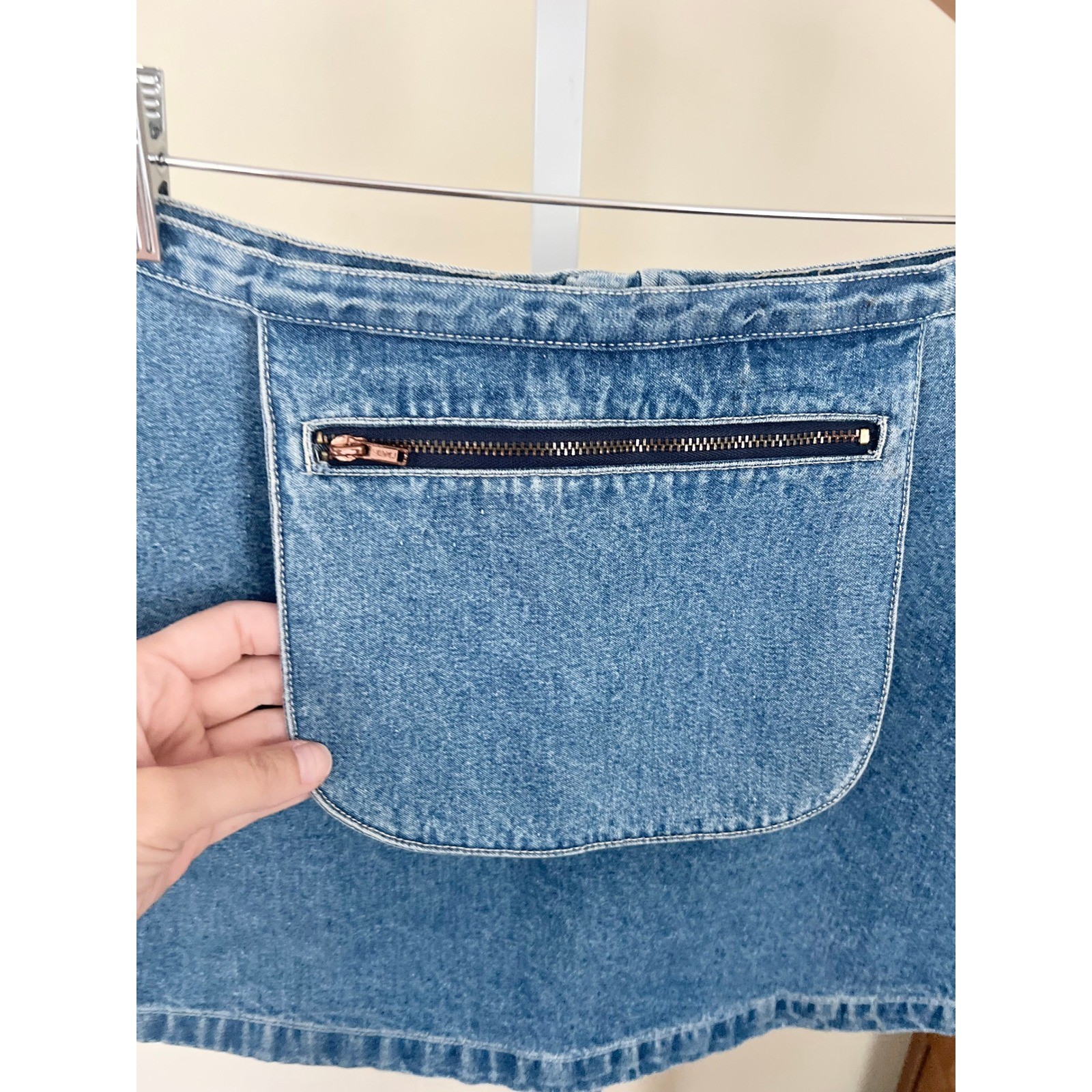 Vintage Y2K 90s Canyon River Blues Denim Skort