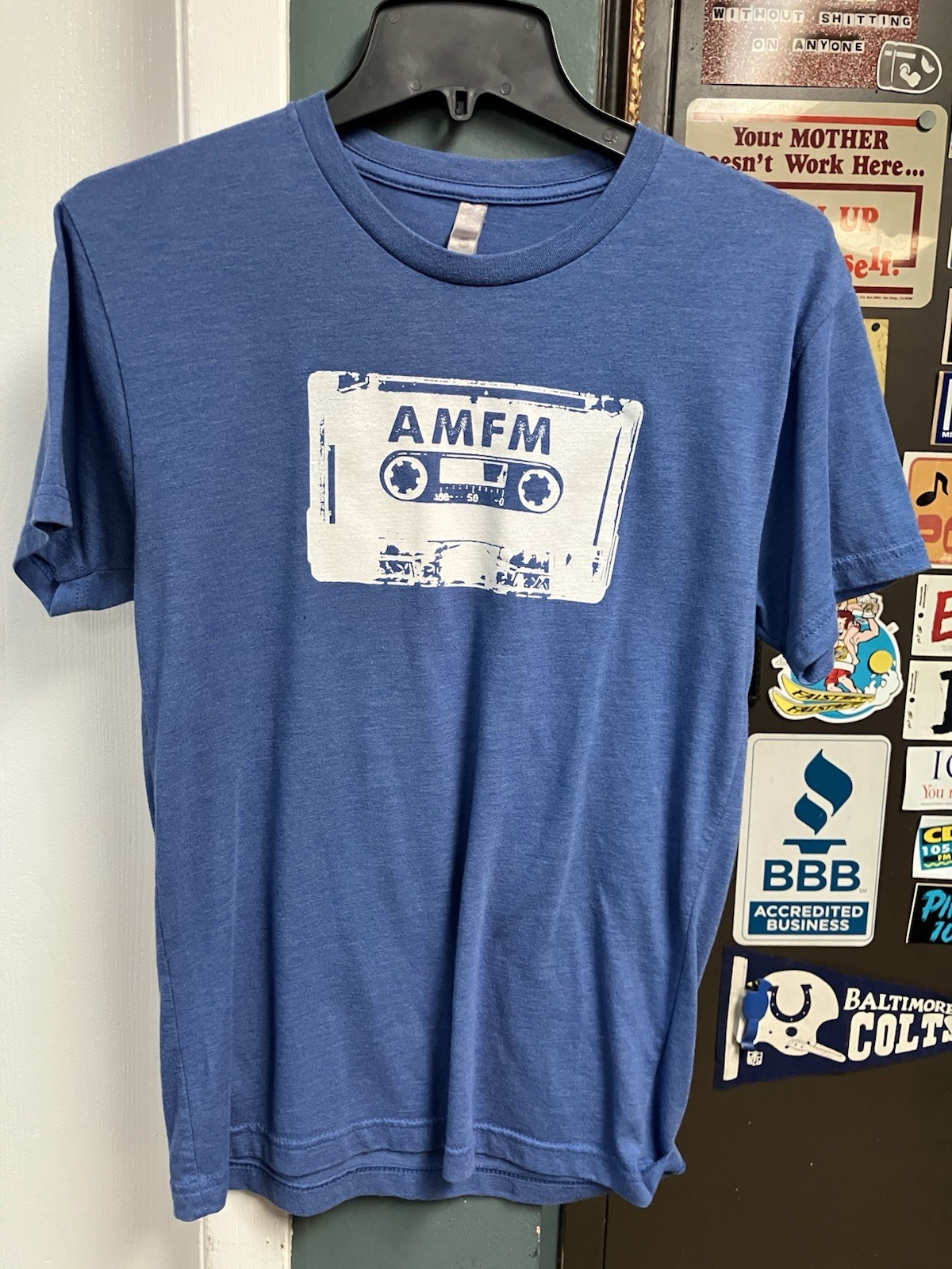 Vintage AMFM Cassette Tape Shirt – Unique And Memorable – Unisex Size S