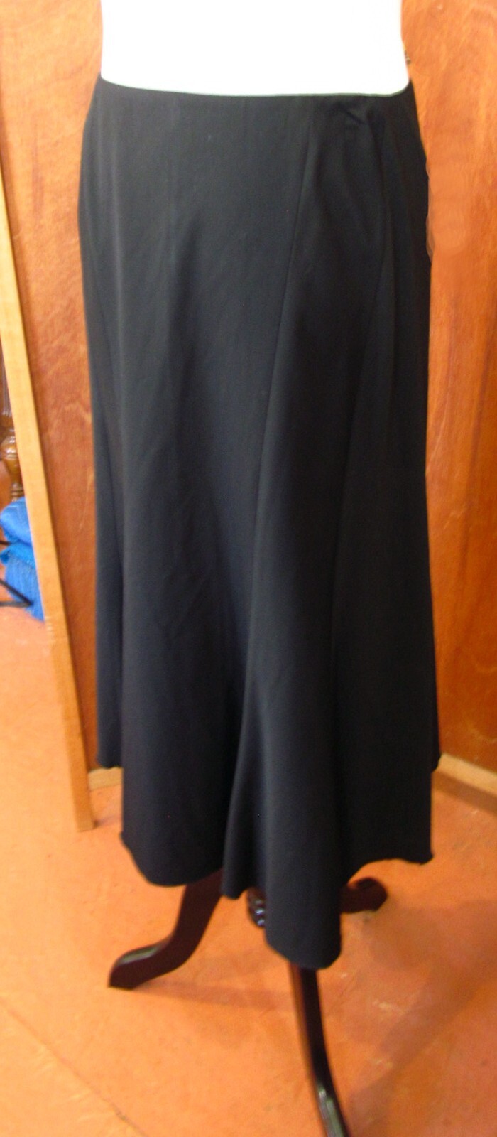 Vintage 70s 80s Nine West Goth Gypsy Swing BOHO Casual/Dress Trumpet Skirt S12
