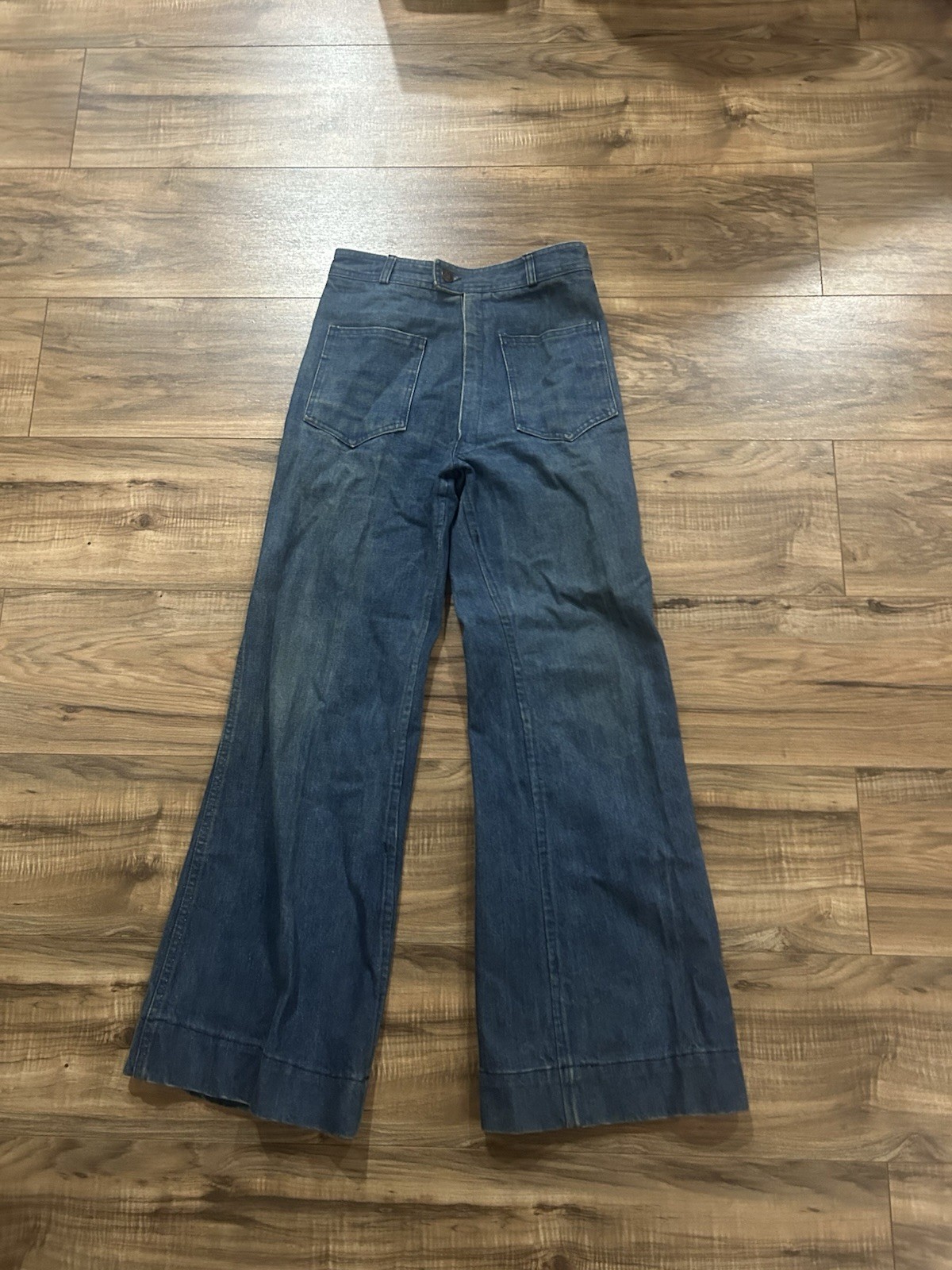 13 Star USN Waves Denim Trousers WWII 1950s Size 25”x29” Military Denim Army USA