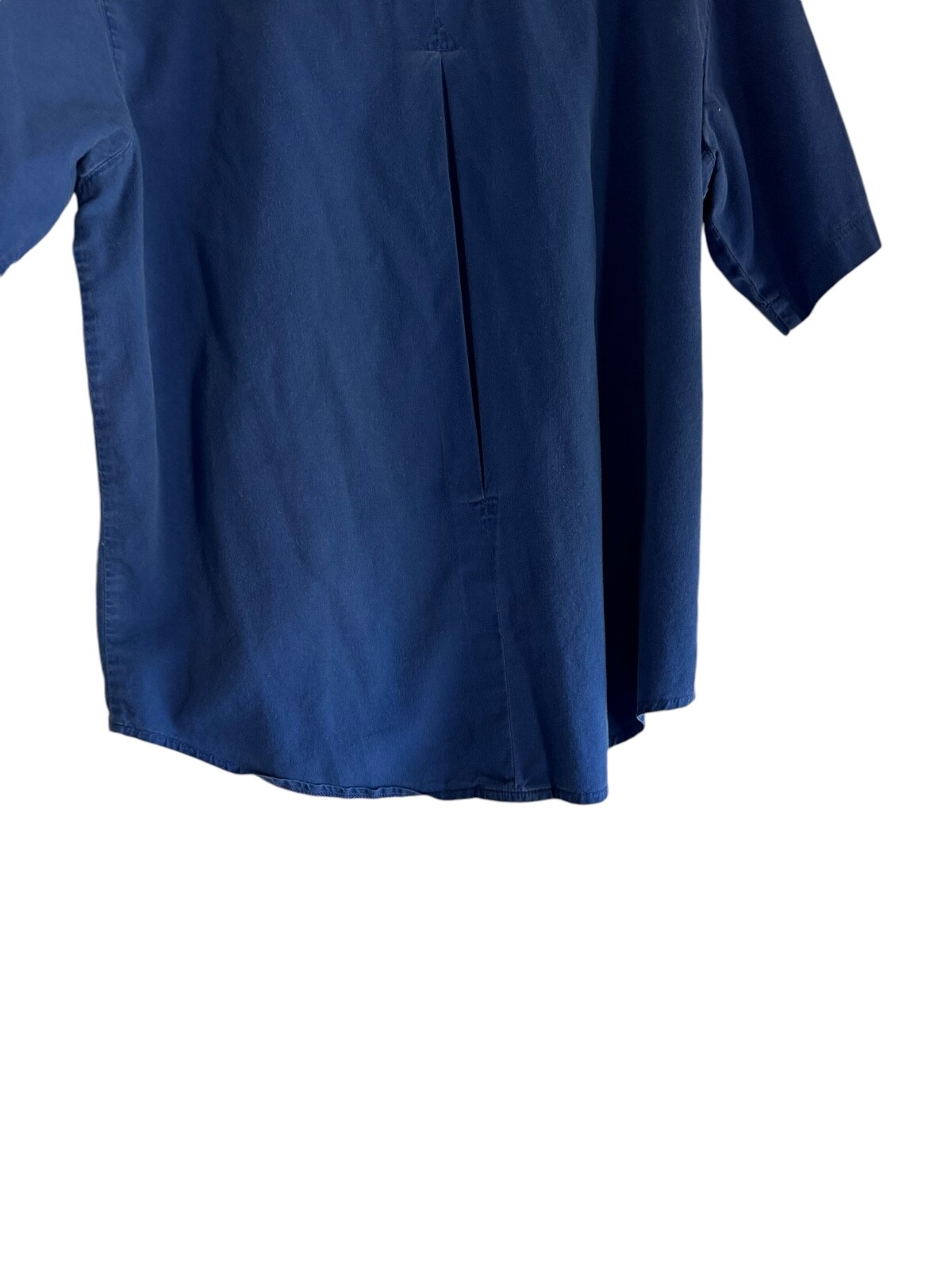 Vintage Silver Fern Blue Ladies large Camp Shirt New Zealand