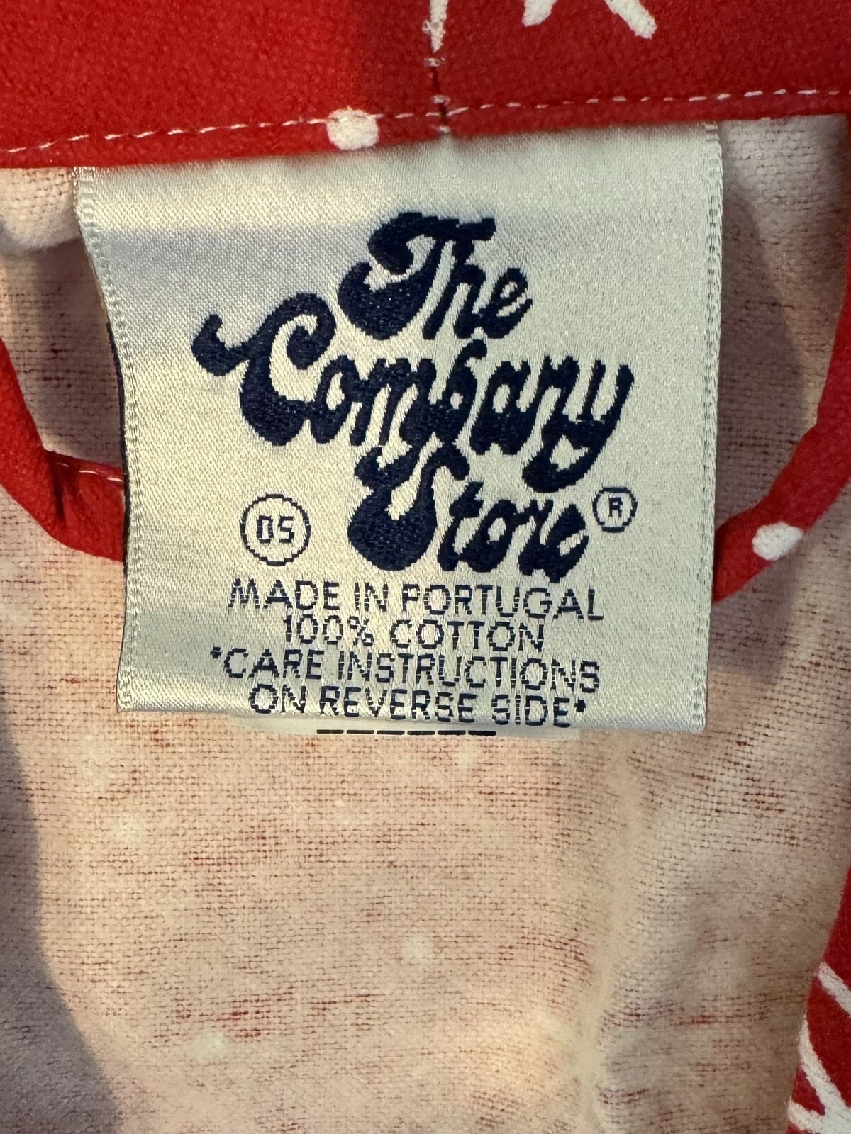 VTG 80’s Christmas The Company Store Pajama Robe Size Large Women
